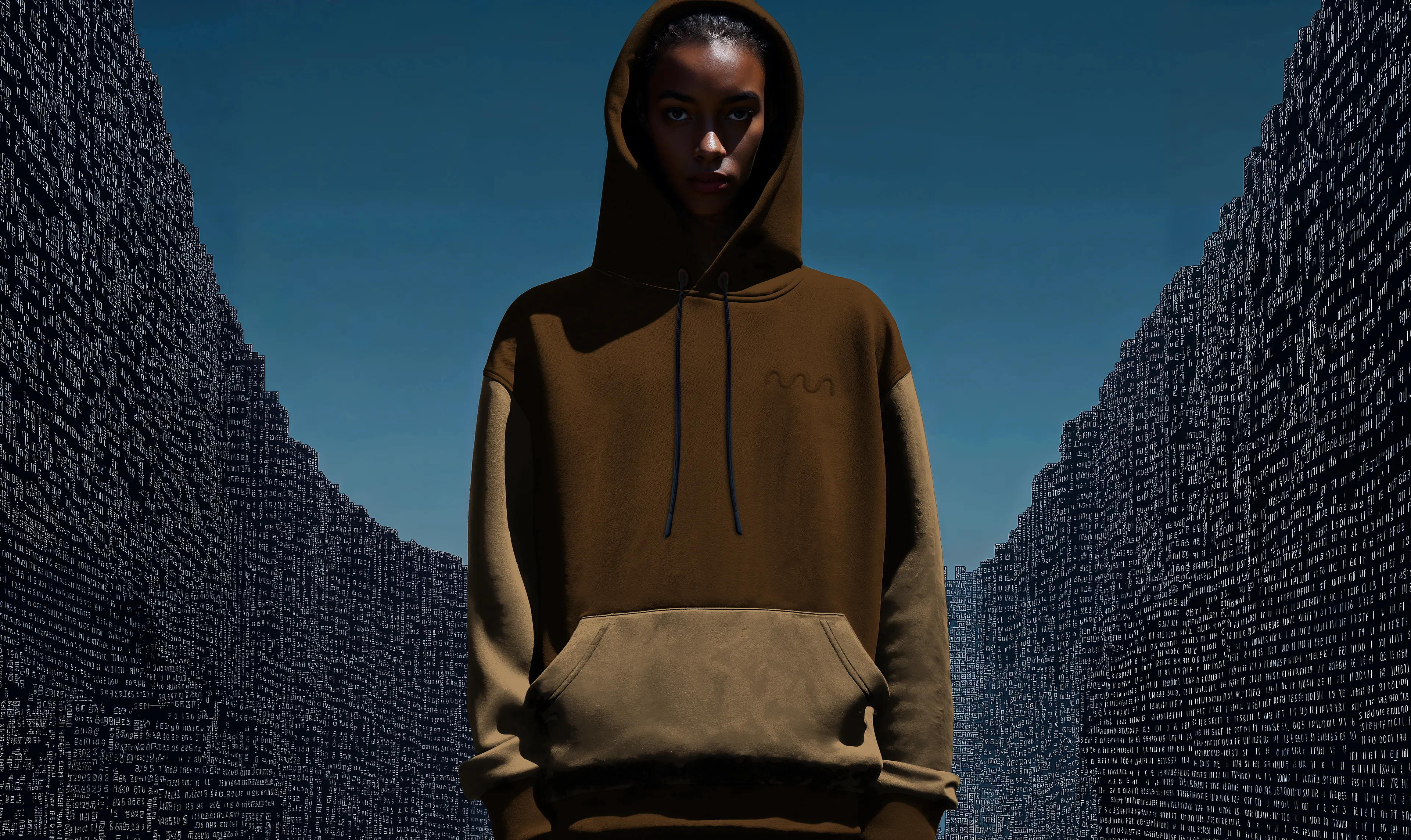 322 NFTs, each a ticket for a physical 1/1/x algorithmically generated hoodie created in collaboration with Seedphrase and inspired by his seven-trait CryptoPunk.