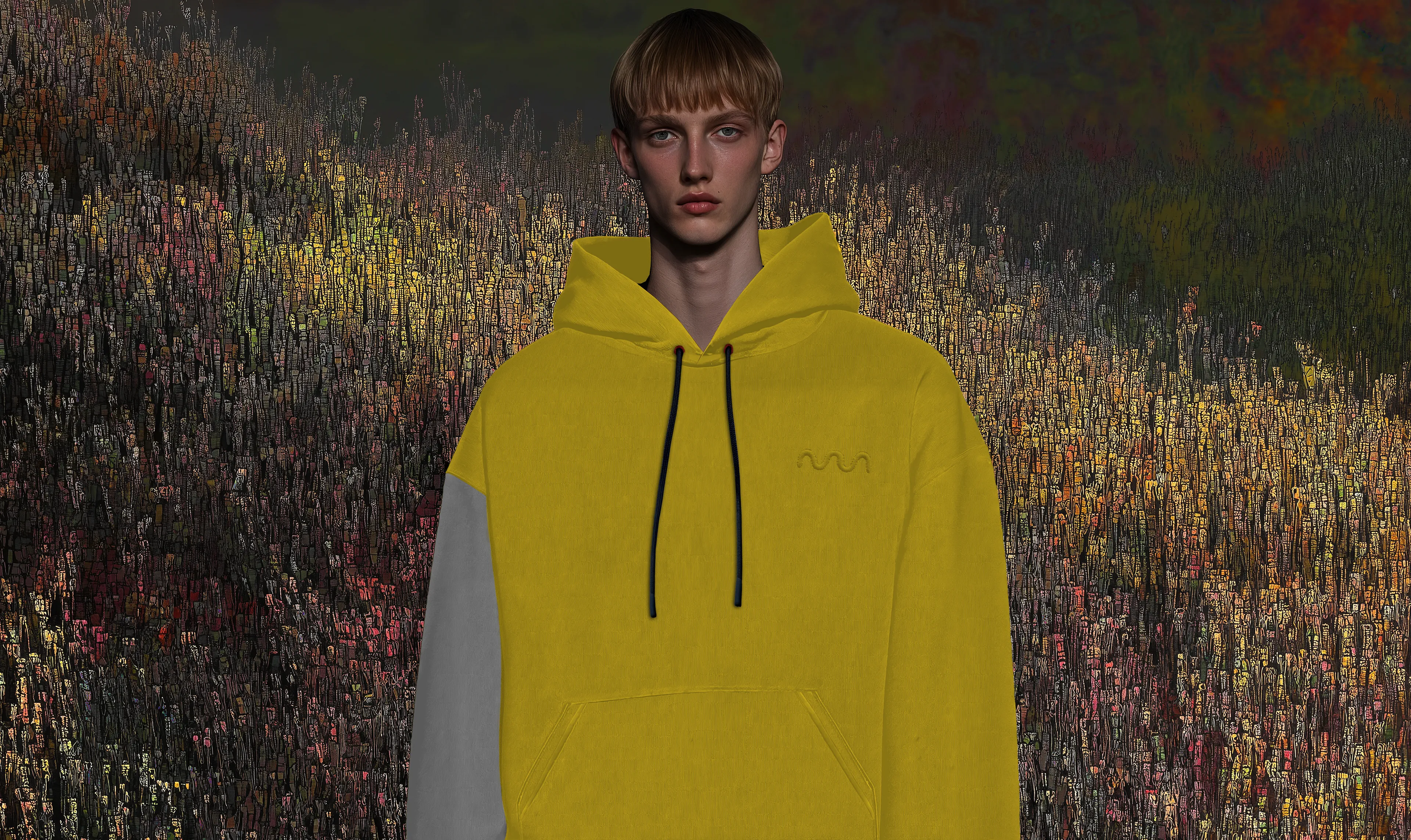 322 NFTs, each a ticket for a physical 1/1/x algorithmically generated hoodie created in collaboration with Seedphrase and inspired by his seven-trait CryptoPunk.