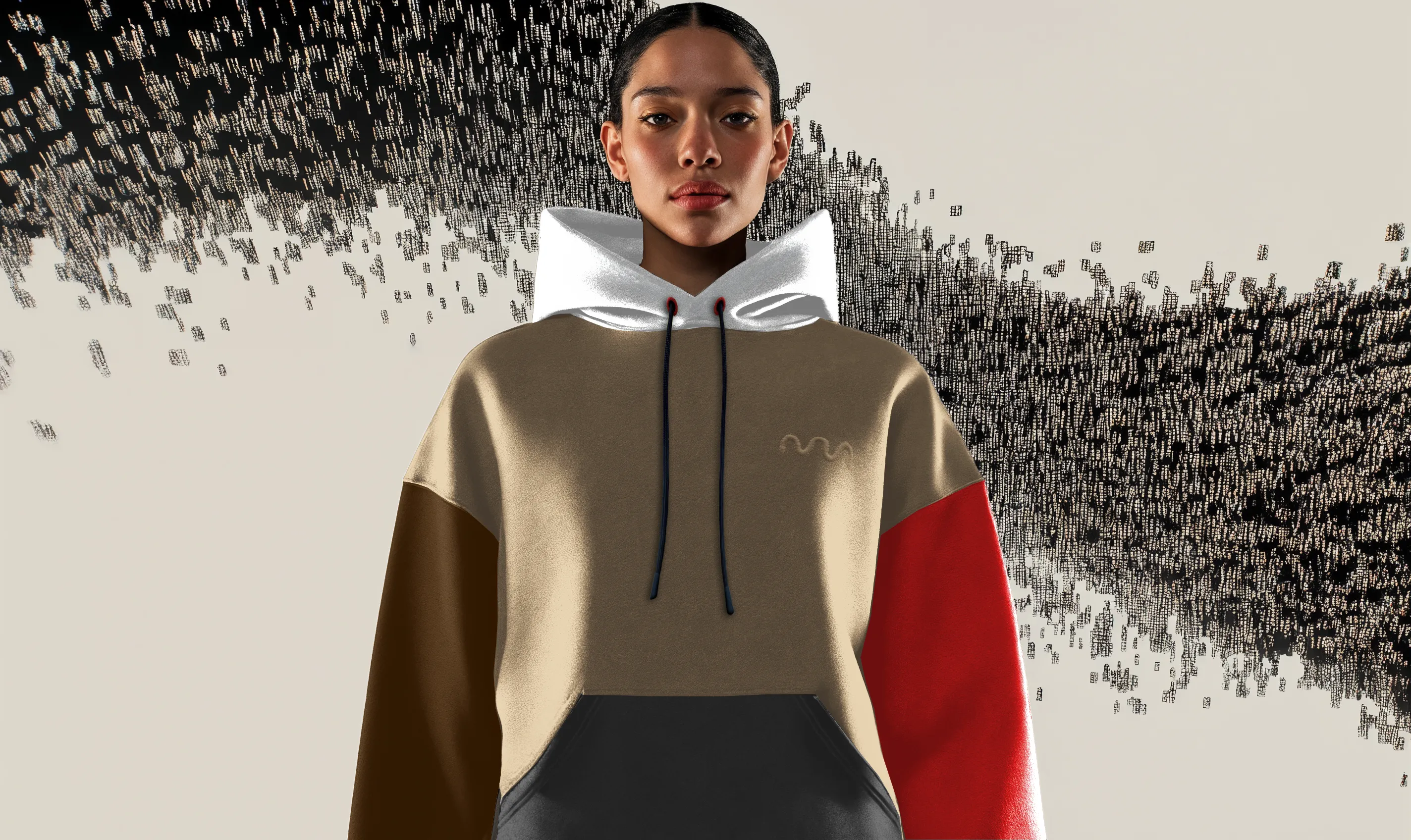 322 NFTs, each a ticket for a physical 1/1/x algorithmically generated hoodie created in collaboration with Seedphrase and inspired by his seven-trait CryptoPunk.