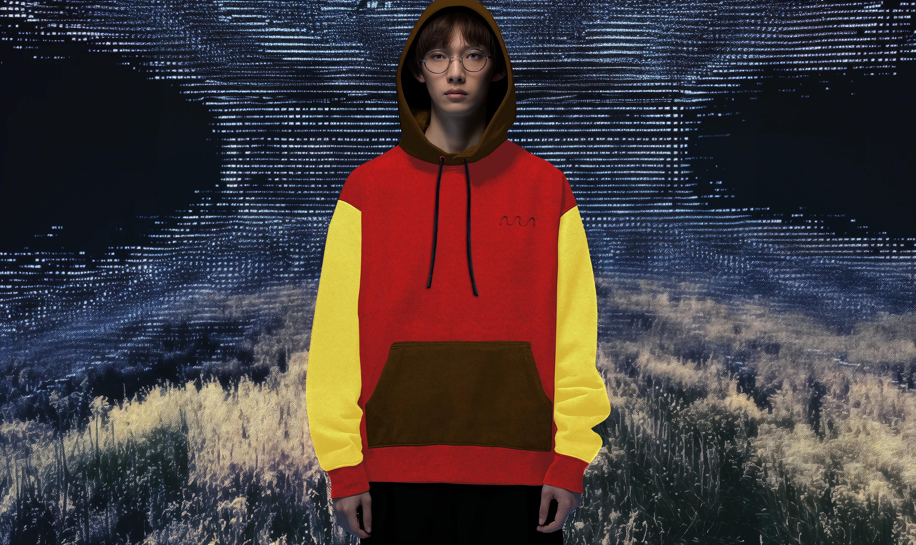 322 NFTs, each a ticket for a physical 1/1/x algorithmically generated hoodie created in collaboration with Seedphrase and inspired by his seven-trait CryptoPunk.