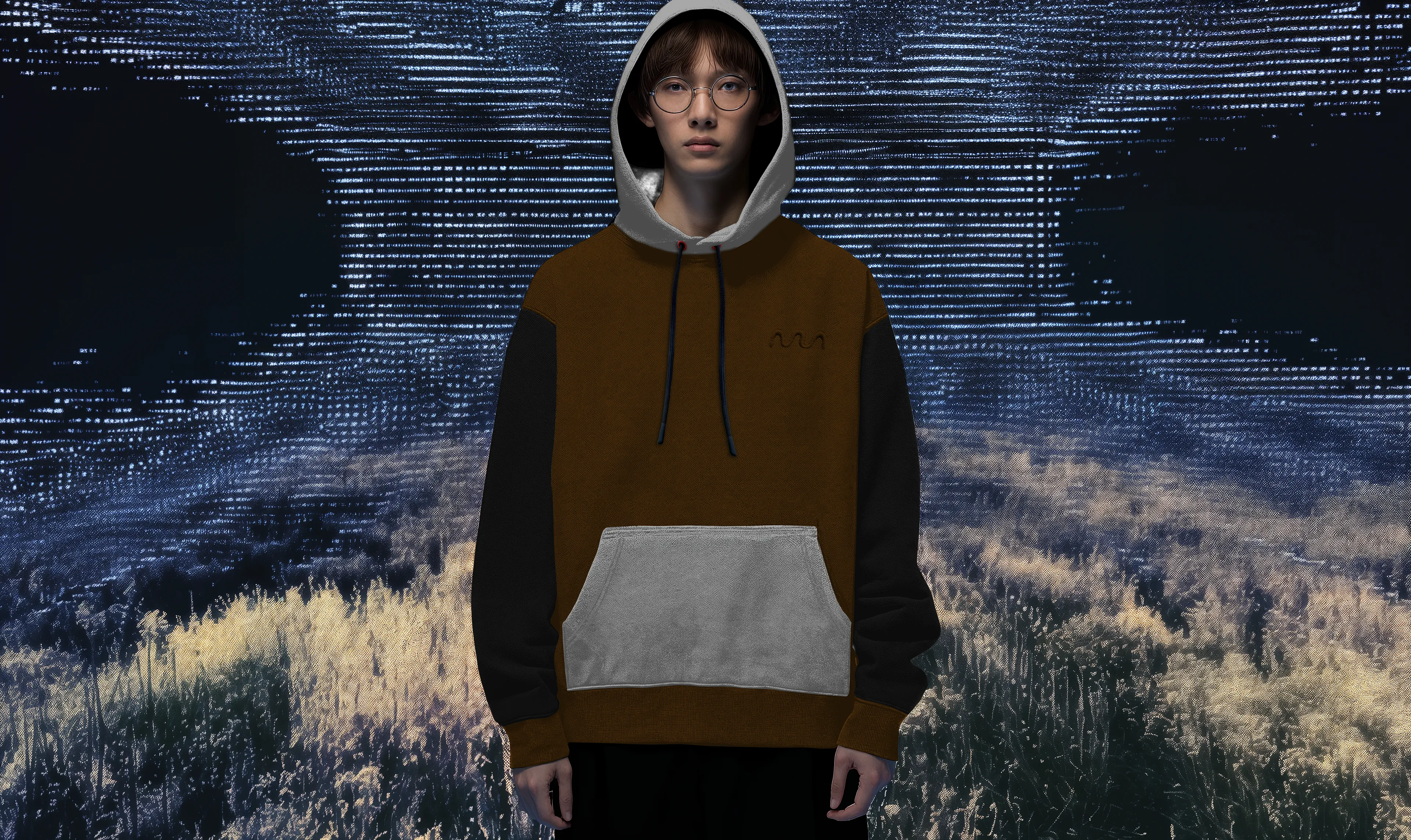 322 NFTs, each a ticket for a physical 1/1/x algorithmically generated hoodie created in collaboration with Seedphrase and inspired by his seven-trait CryptoPunk.