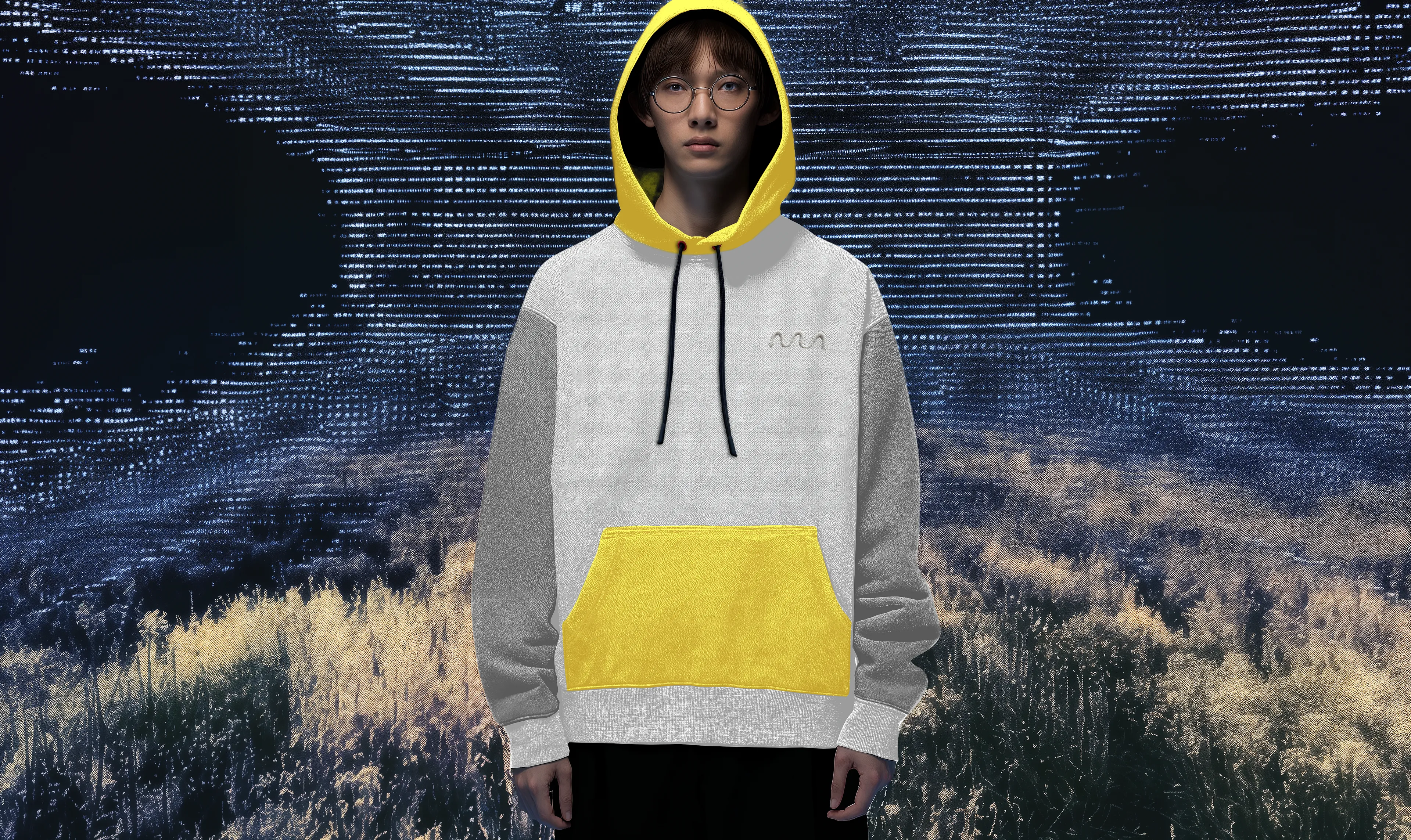 322 NFTs, each a ticket for a physical 1/1/x algorithmically generated hoodie created in collaboration with Seedphrase and inspired by his seven-trait CryptoPunk.