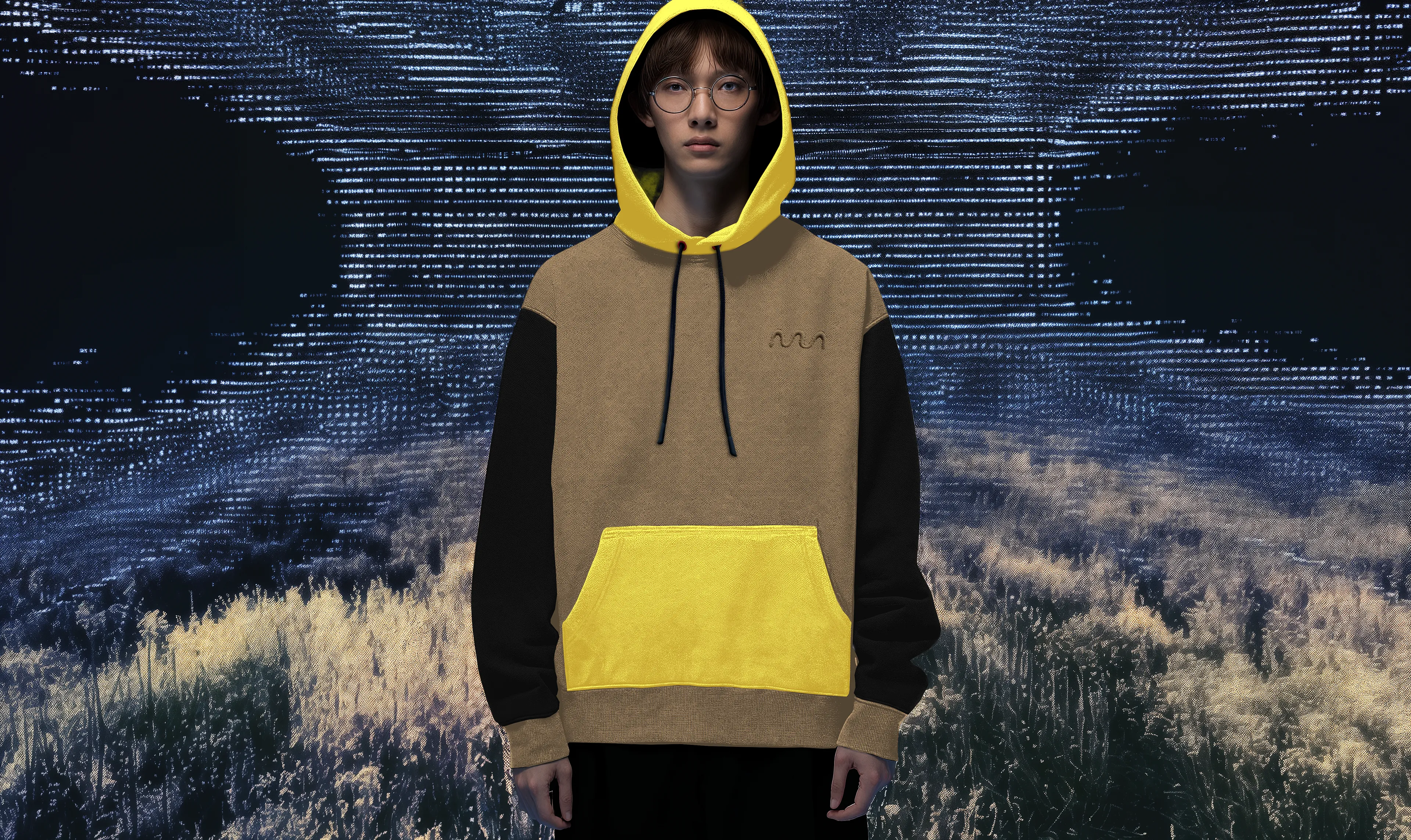 322 NFTs, each a ticket for a physical 1/1/x algorithmically generated hoodie created in collaboration with Seedphrase and inspired by his seven-trait CryptoPunk.