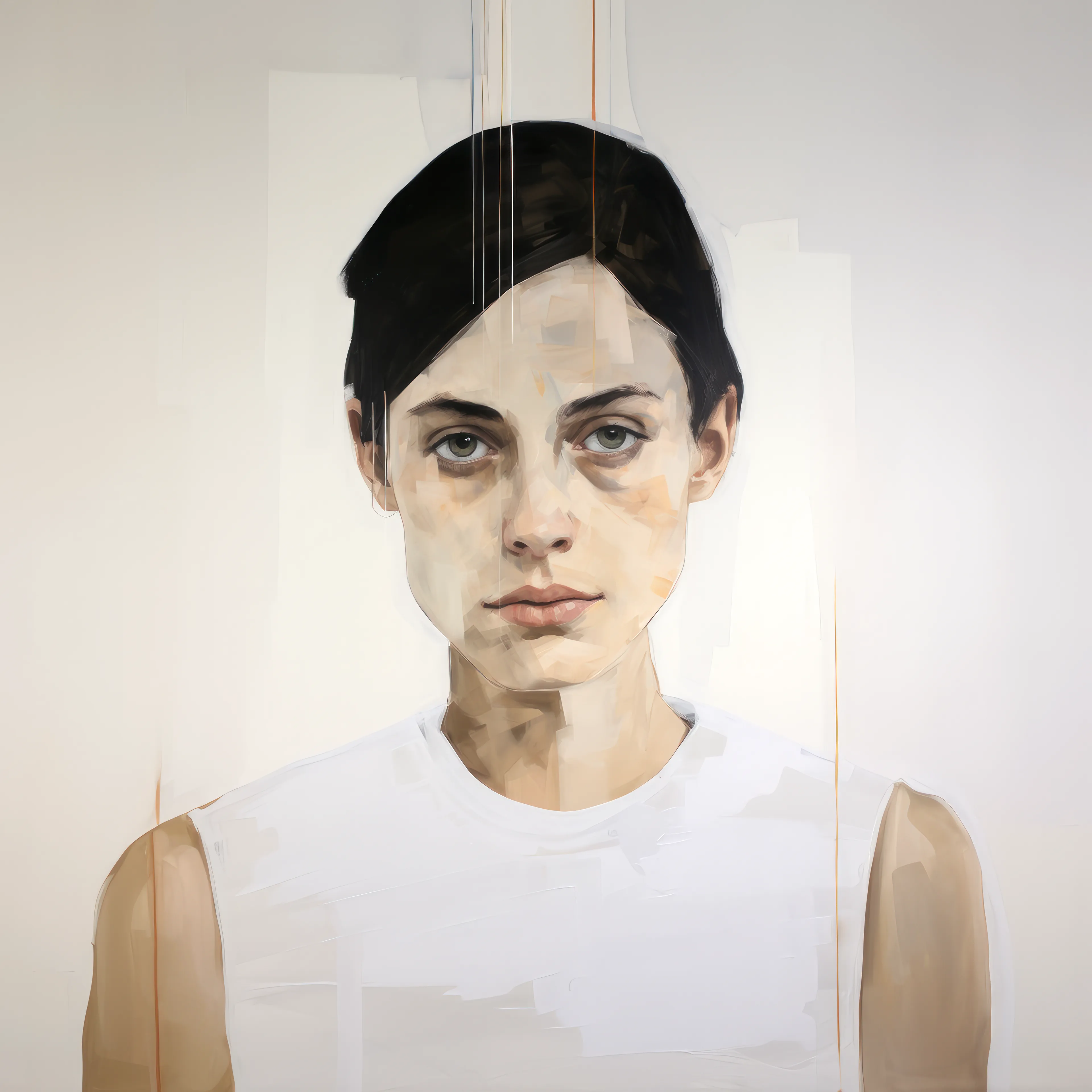"Artists as Muse" is a reflection on the interplay between creation and creator, reality and imagination, and an exploration of the role of women in art history. In this series, I employ AI as a creative collaborator to “paint” vivid self-portraits of imagined female artists from different eras, at different points in their careers, each with their own unique artistic style.

Rather being the subject of the male gaze, these women artists are their own muse. These portraits are a gateway into alternate art histories, a contemplation of the multifaceted nature of self, and an exploration of the standards of beauty and femininity embedded within capitalist paradigms. 

Art history is not a monolithic entity, but a tapestry woven from countless threads. This series seeks to expand our understanding of this tapestry by inviting us to envision what could have been.