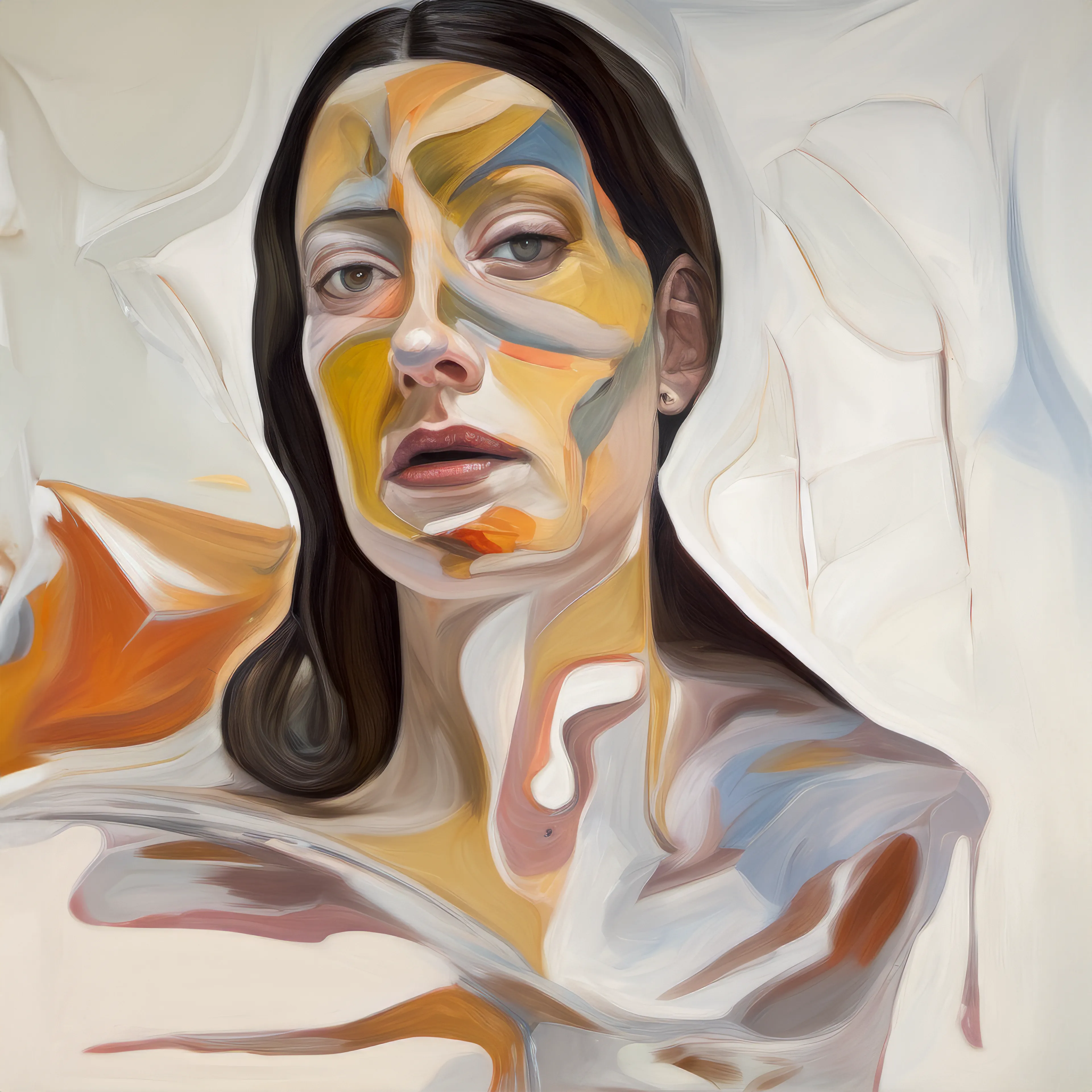 "Artists as Muse" is a reflection on the interplay between creation and creator, reality and imagination, and an exploration of the role of women in art history. In this series, I employ AI as a creative collaborator to “paint” vivid self-portraits of imagined female artists from different eras, at different points in their careers, each with their own unique artistic style.

Rather being the subject of the male gaze, these women artists are their own muse. These portraits are a gateway into alternate art histories, a contemplation of the multifaceted nature of self, and an exploration of the standards of beauty and femininity embedded within capitalist paradigms. 

Art history is not a monolithic entity, but a tapestry woven from countless threads. This series seeks to expand our understanding of this tapestry by inviting us to envision what could have been.