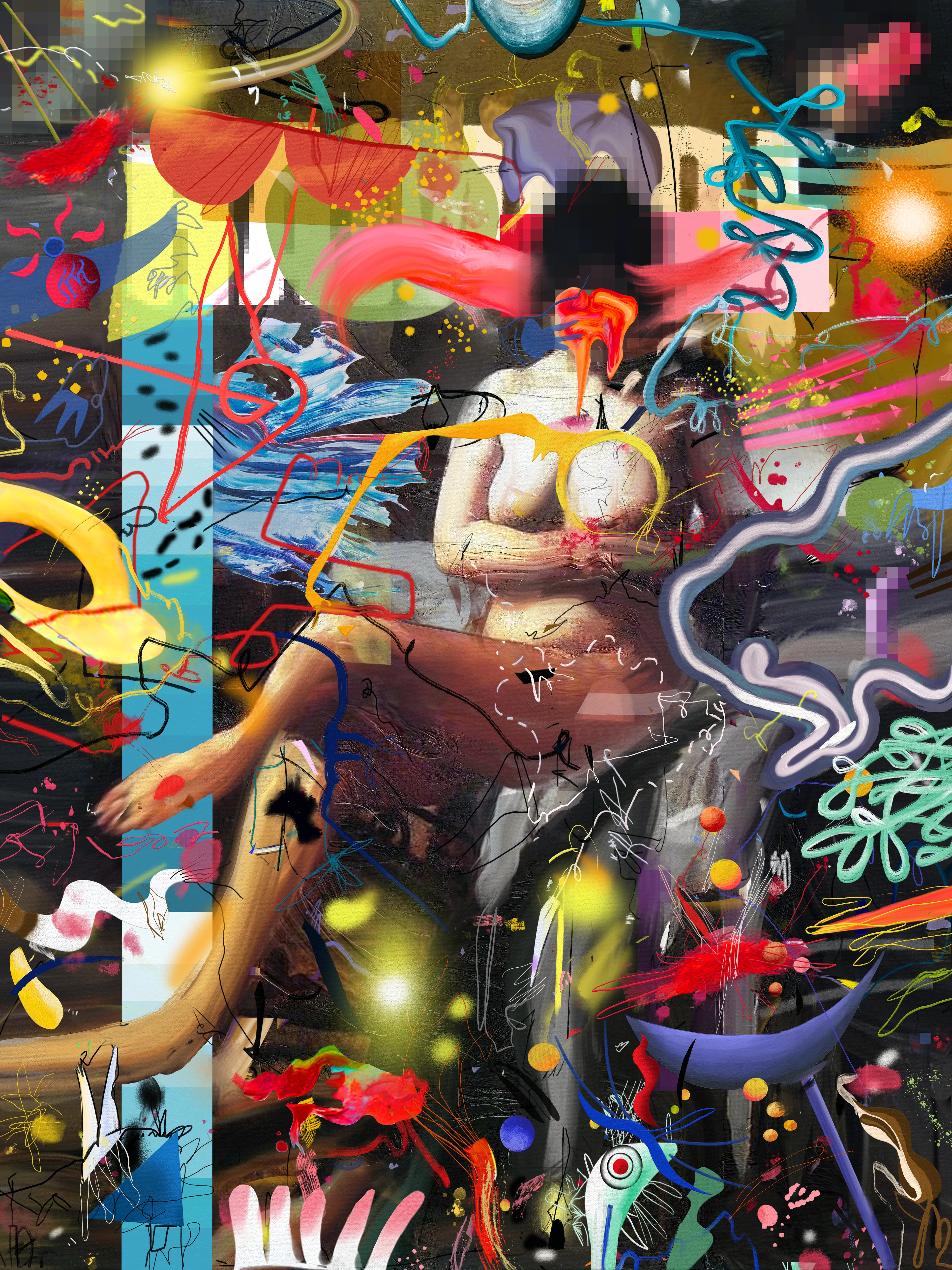 Digital Painting
4500 px  x 600 px 300 DPI

What is identity to me?
Le lever de la bonne (El despertar de la criada) is an iconic painting created by Eduardo Sivori, an argentinain painter in XIX century.

The painting was exhibited at an art show and there was a scandal, not for the nude female figure but because she bas a maid. 
She was poor, with worker feet and hands, and was far away from the ideal of beauty.

Sivori´s painting is my inspiration for this painting, part of my identity, a painting which talks about who I am and what I believe.
