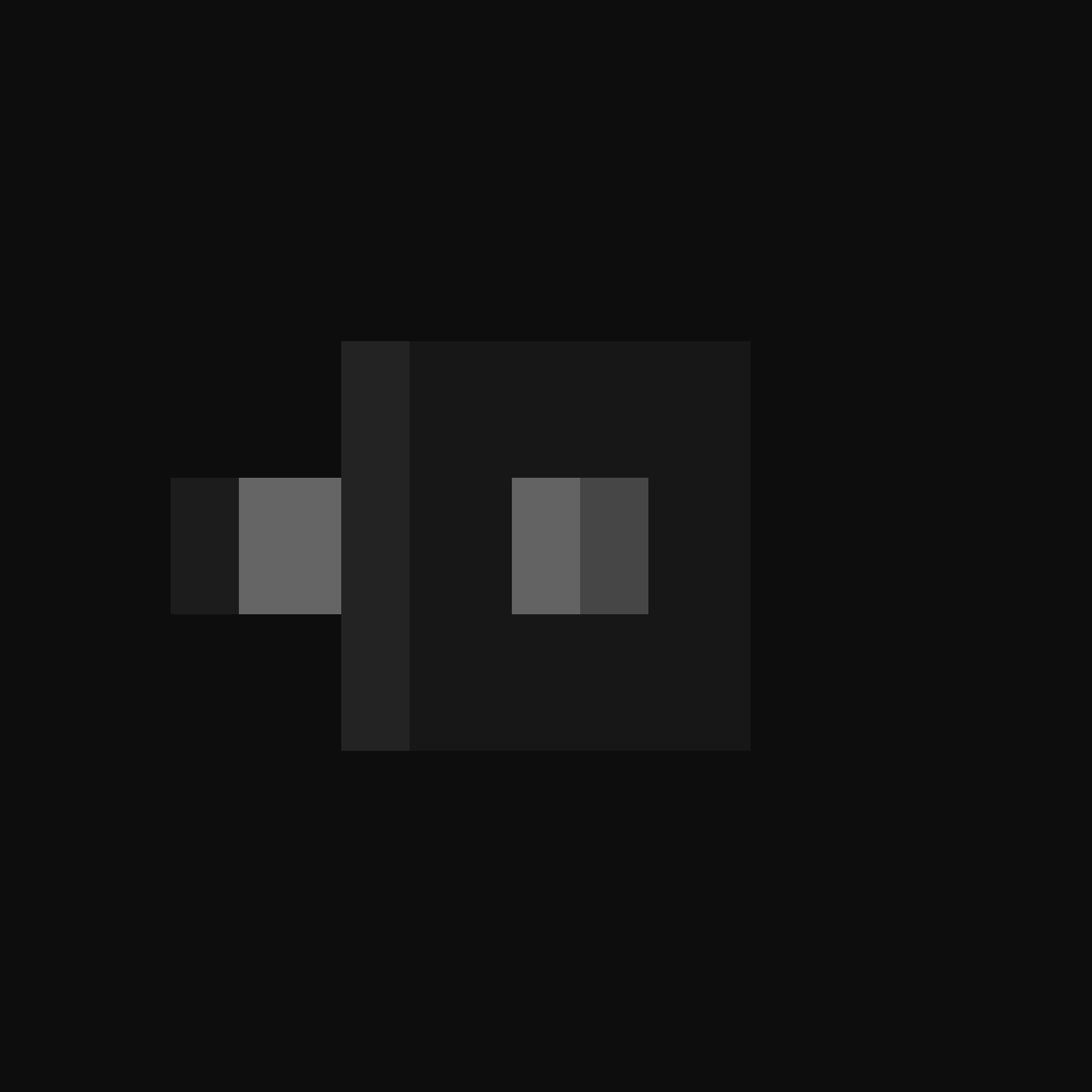 A single frame pixel recreation of ‘Absence Routine’ by Pak.