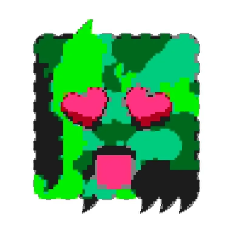 Kudzu is contagious, let the vine grow...

This is the token number 1039 but it has ID 68098055 (0x40f1807) with heart eyes (0x18) and hot mouth (0x7).