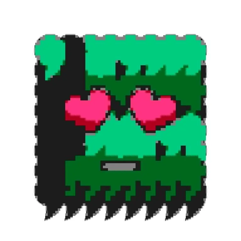 Kudzu is contagious, let the vine grow...

This is the token number 1020 but it has ID 66852892 (0x3fc181c) with heart eyes (0x18) and fflat mouth (0x1c).
