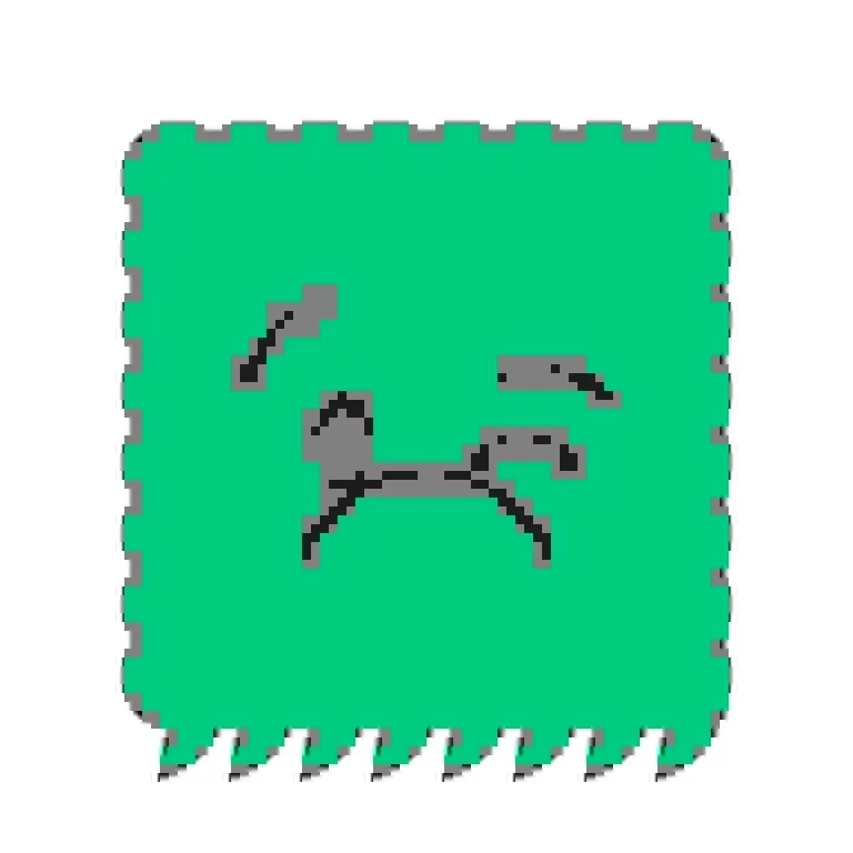 Kudzu is contagious, let the vine grow...

This is the token number 2 but it has ID 137486 (0x2190e) with wwwwink eyes (0x19) and big-sad mouth (0xe).