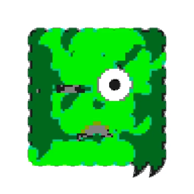 Kudzu is contagious, let the vine grow...

This is the token number 1178 but it has ID 77206285 (0x49a130d) with wwink eyes (0x13) and llittle-mad mouth (0xd).