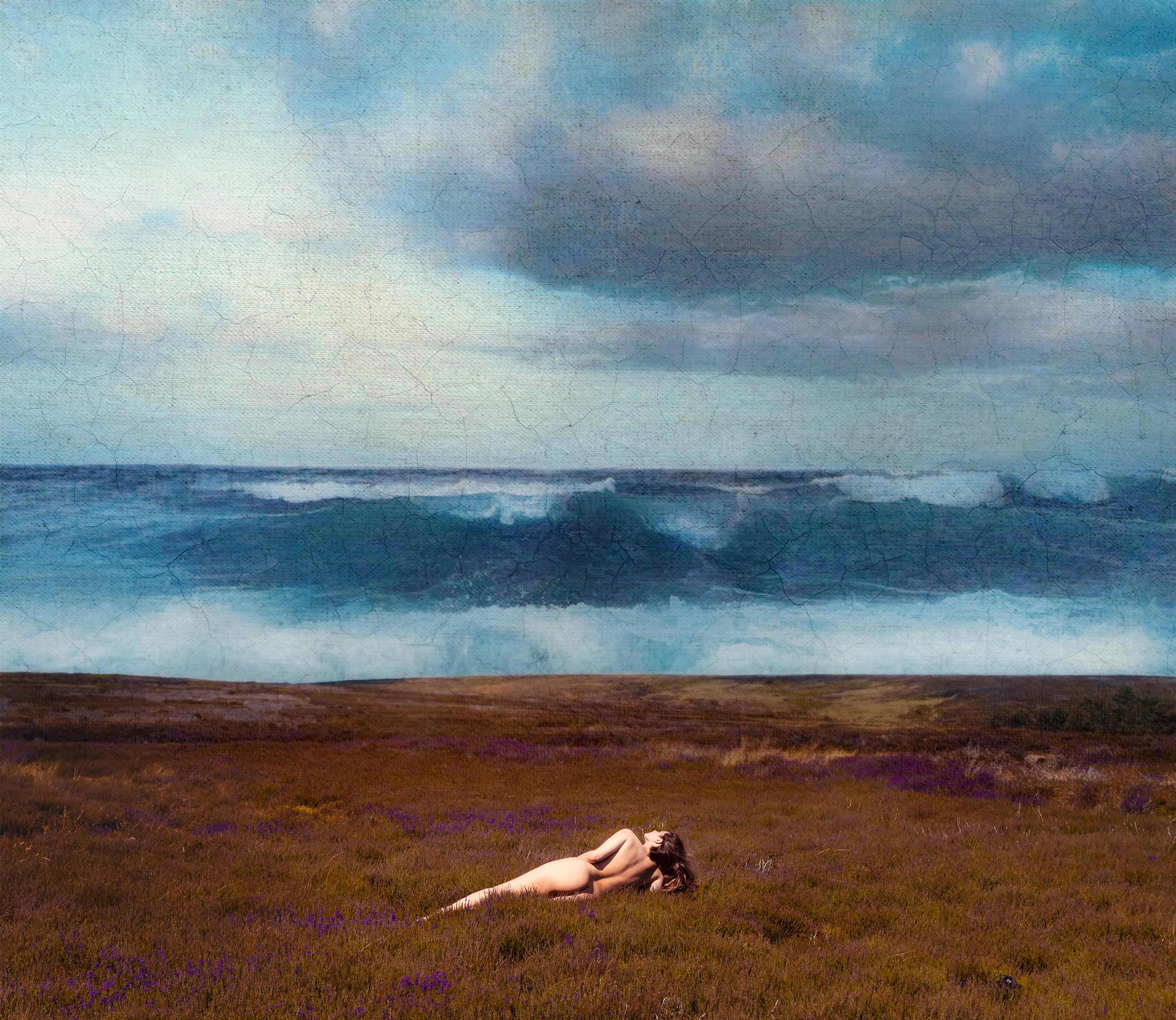 Self portrait in a Yorkshire Moor