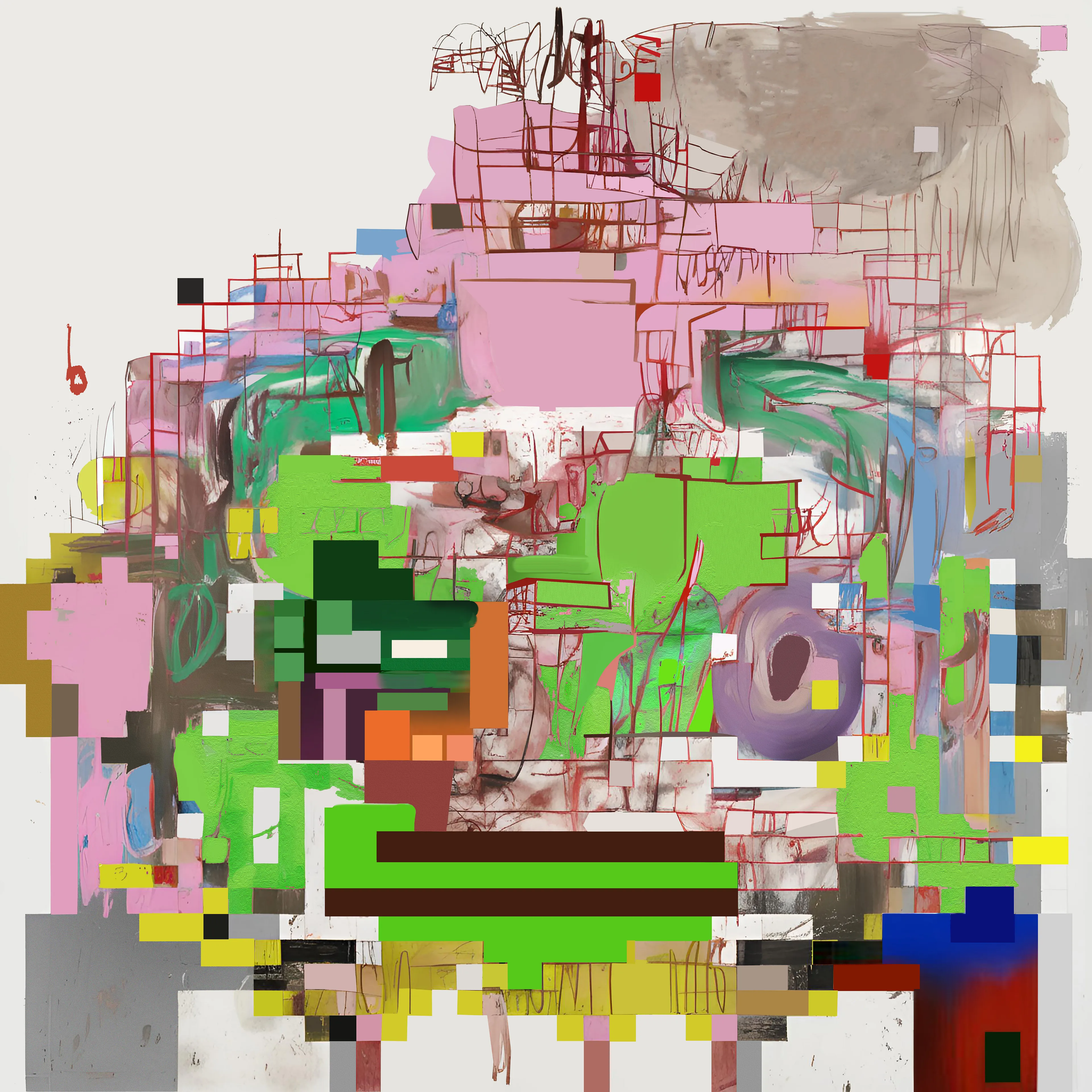 BRUTALIZED artwork based on SMOWL #1856


