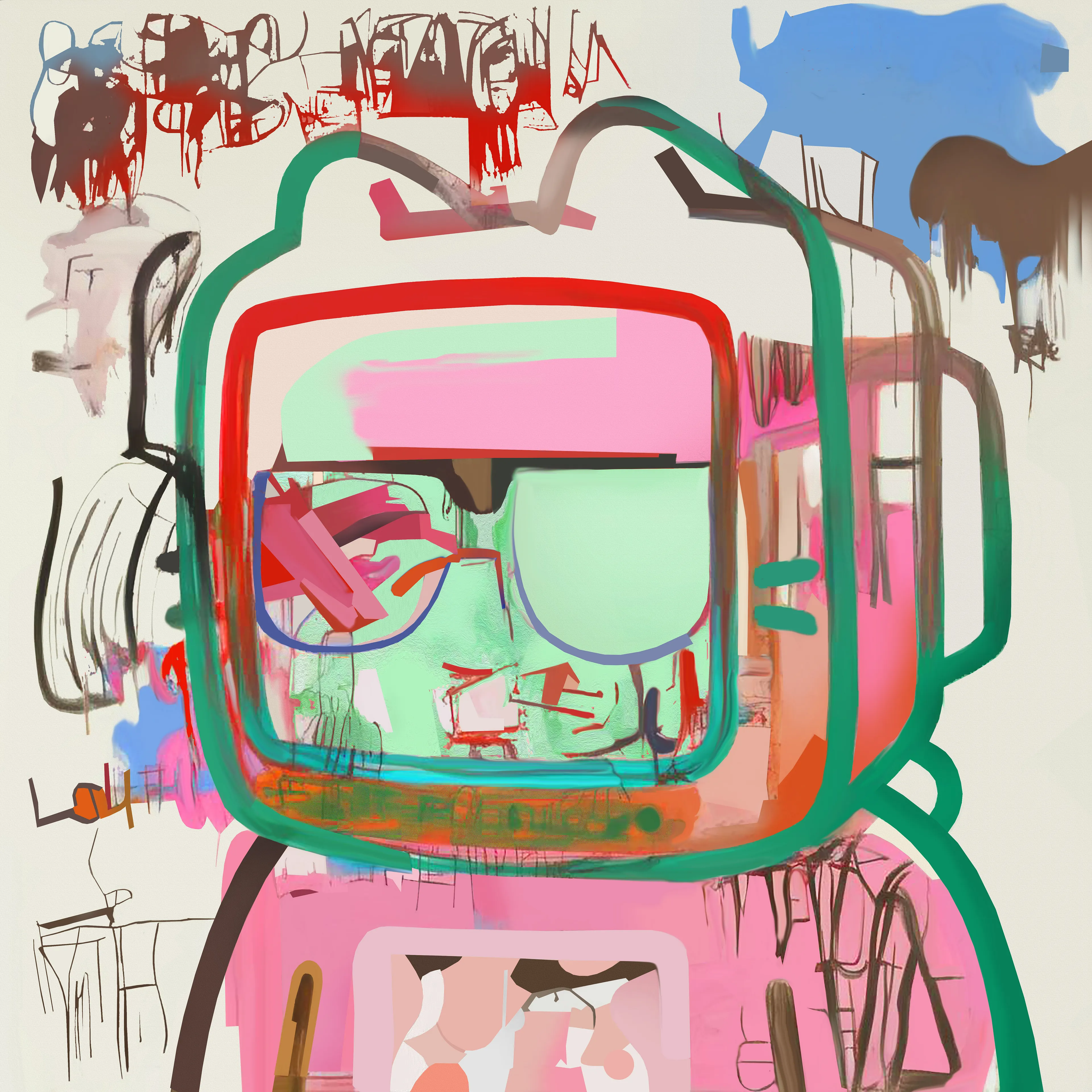 BRUTALIZED artwork based on Cool Cat #9289  
