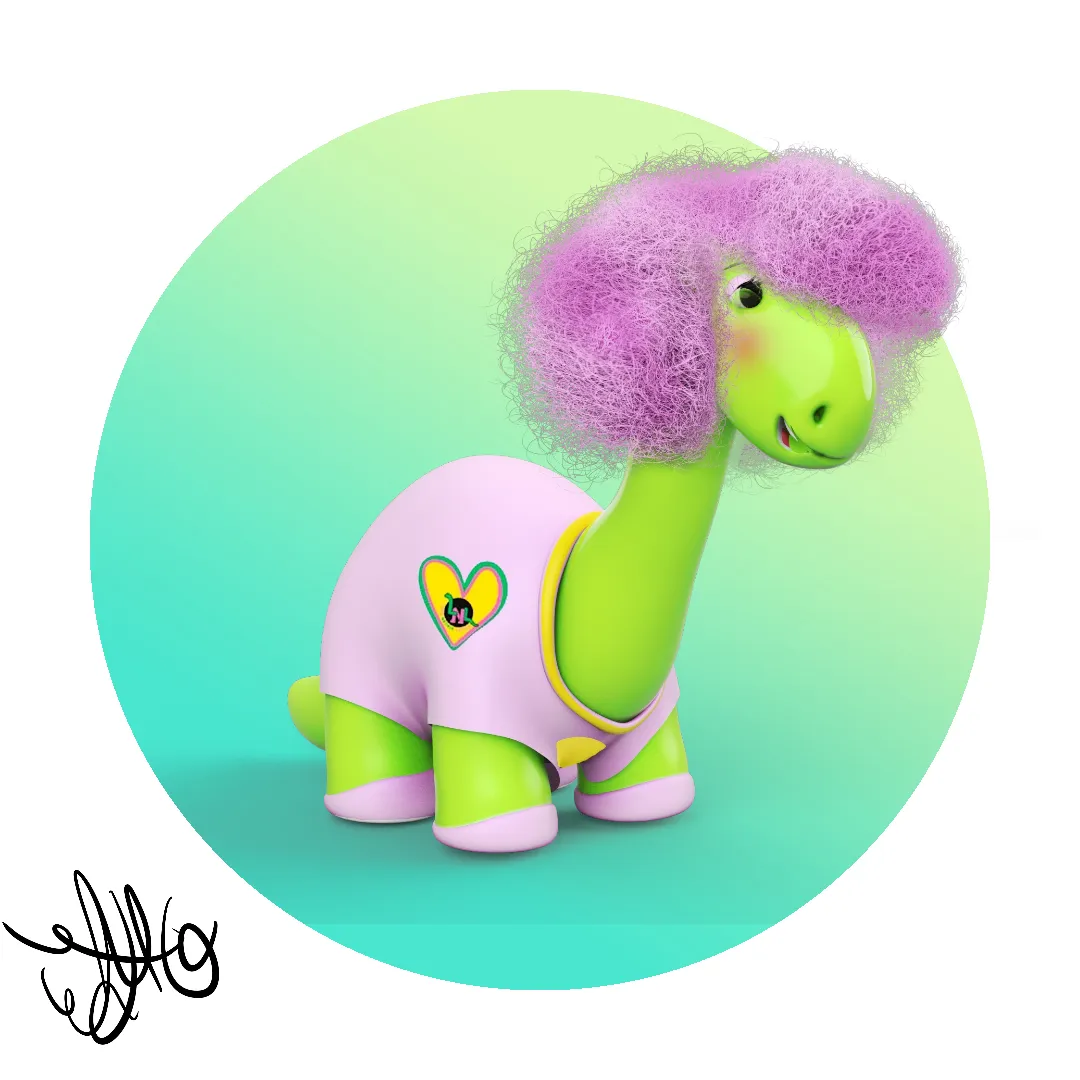 Long Neckie Dino is a loveable green brontosaurs dinosaur with a pink afro and exchangeable clothes. All rights to Long Neckie Dino are reserved to the creator NylaCollection LLC. Minting this NFT means you appreciate the art and/or you would like to be airdropped a burn NFT for a chance to mint your free (+gas) Long Neckie Dino Fren, of which you will have commercial rights. There are over 30k possible variations of Frens, all of which will be Brontosaurs dinosaurs with afro's. 

Holders of Long Neckie Dino PFP will receive future Long Neckie Dino related airdrops🥰