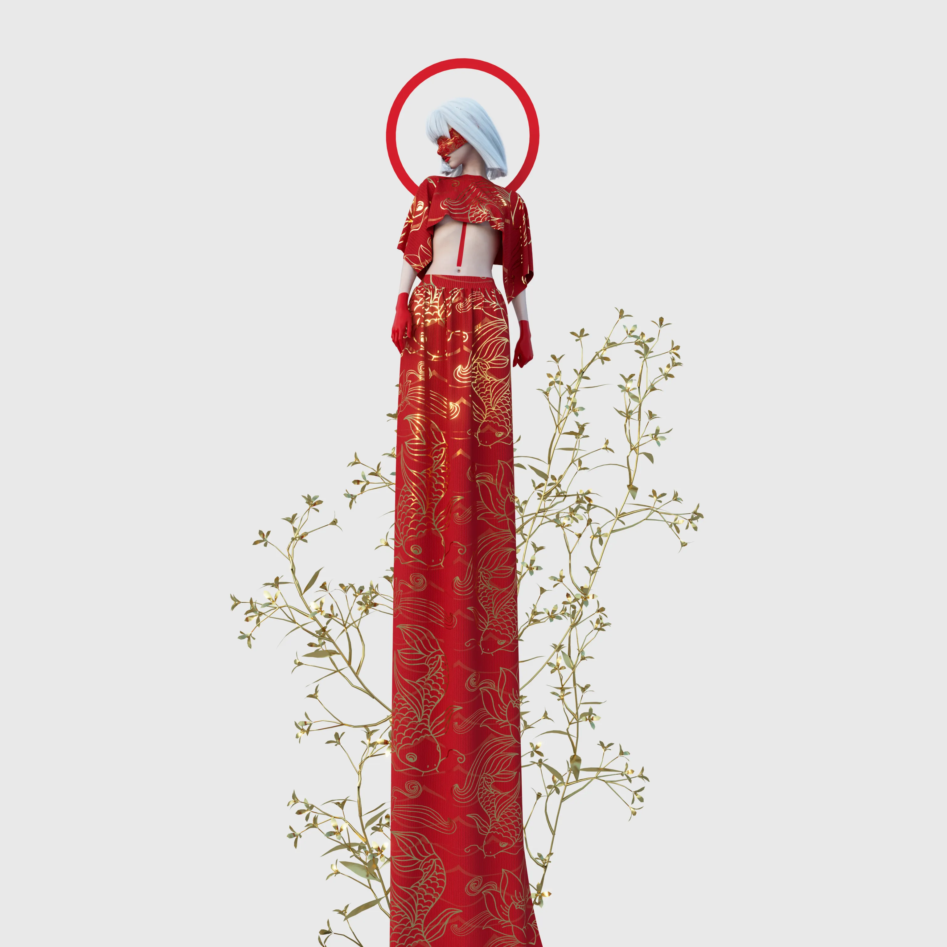 Title - Enigmatic Whispers

Artist - Graffiti On Grave

Collection - Red Tone