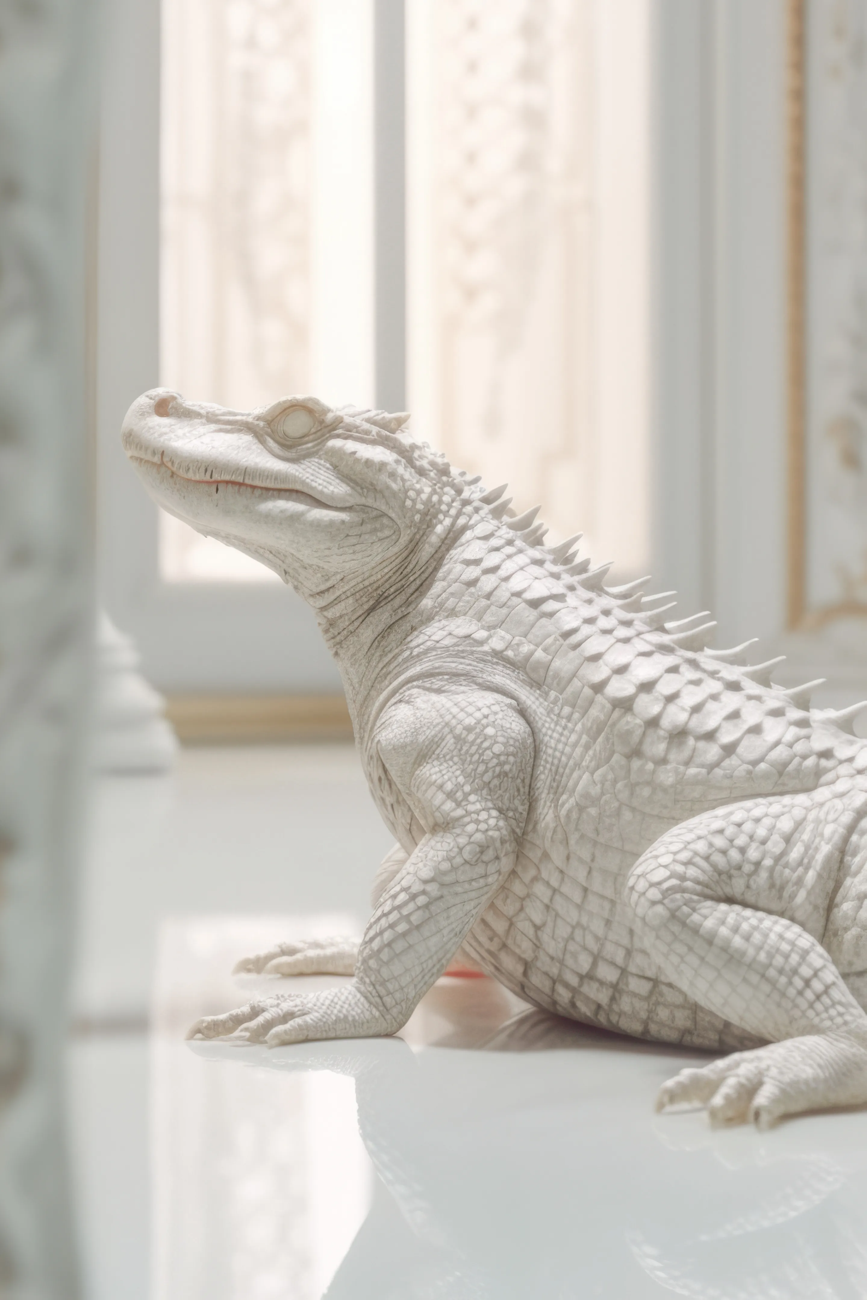 The Crocodile, with its primal strength and ancient wisdom, serves as a guide to tap into your instincts and primal power. In spiritual and dream interpretation, the Crocodile symbolizes transformation, hidden emotions, and the need to navigate deep emotional waters with caution and adaptability.