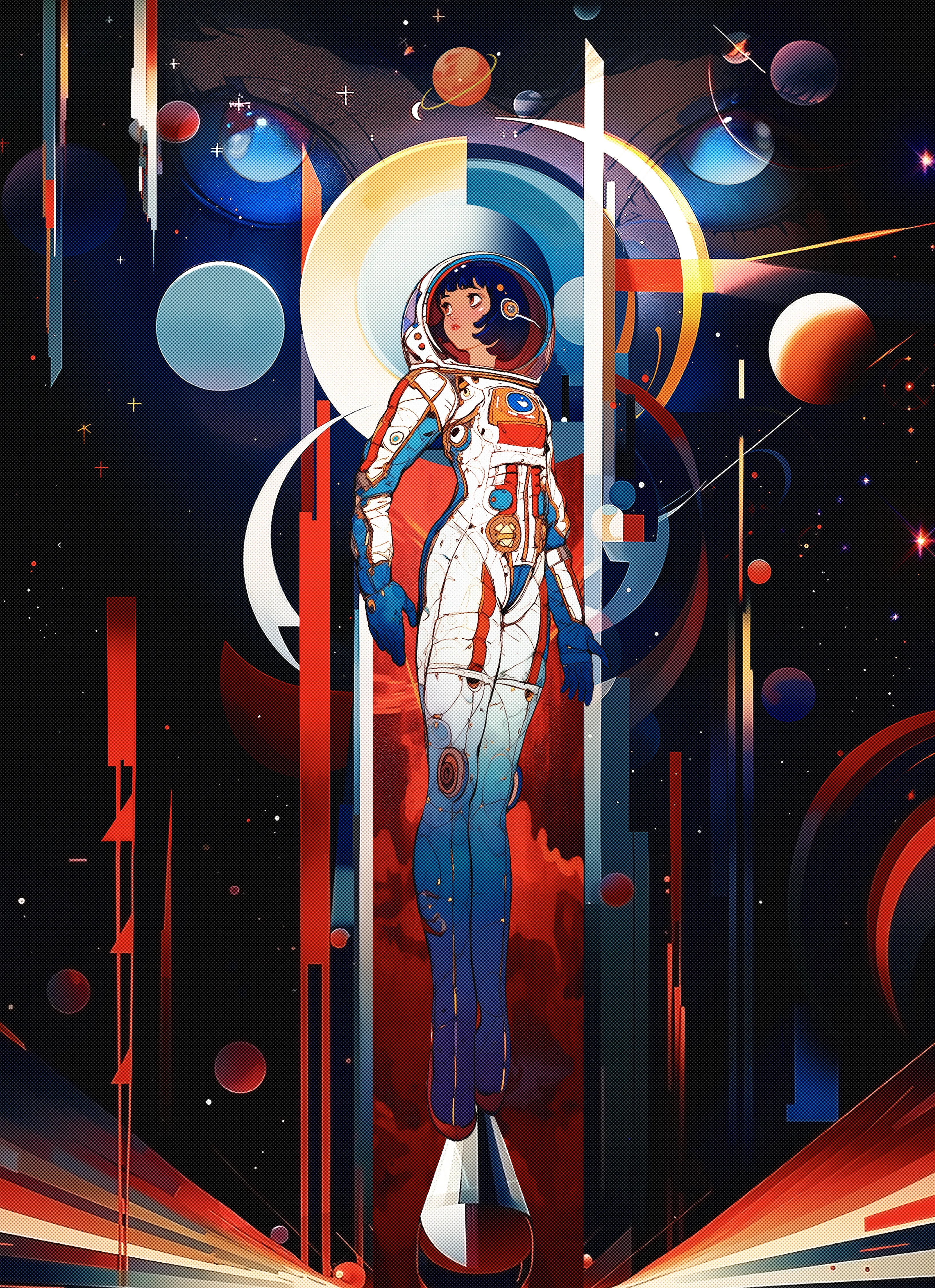 Can we summon the courage to rise above our apprehensions and emotional constraints, embarking on a voyage towards the distant stars that adorn the night sky?
