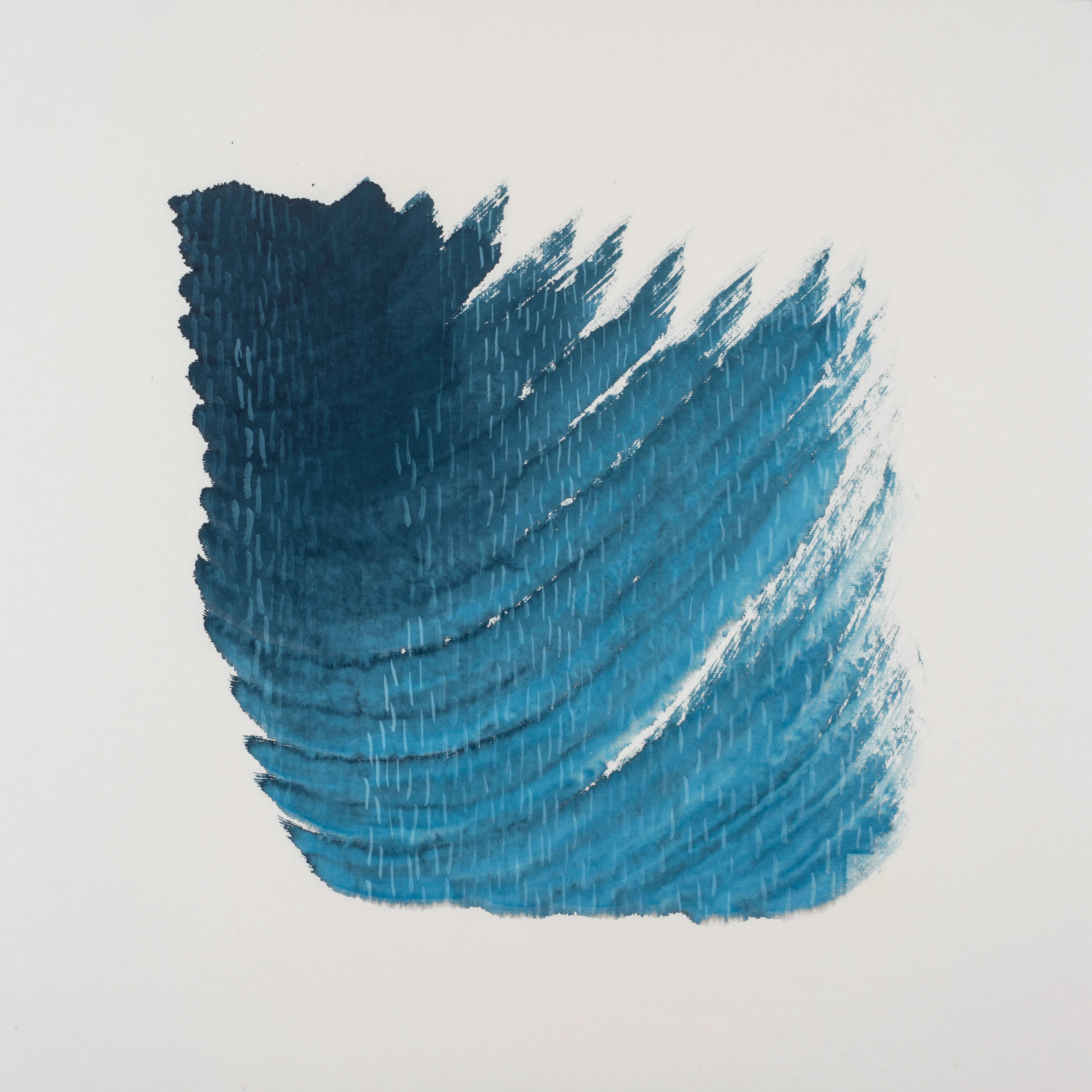 Watching the Downpour Through the Window

Professor Dong Ya’s review of Liminal Space (extract)
 
“Georgina’s series of works express the integration of time and space. It is difficult to draw great mountains and rivers with limited ink. Georgina’s painting strokes, in which ink and water are blended together, are vivid and lively, simultaneously dry and wet. Her ethereal and flowing compositions from the scatter perspective with the eye of her heart is the spirit of Chinese ink and water with the form of Western modern constructivism.
 
The internalised emotions of the human mind can interact with external objects and can be translated in the form of paintings through the externalisation of the human heart. The focus of her paintings lies in this philosophy, like that of the moon in the water and the image in the mirror. This is the sublime out of the painting, which is liminal.”
 
5440 x 5440 px
4.2 MB