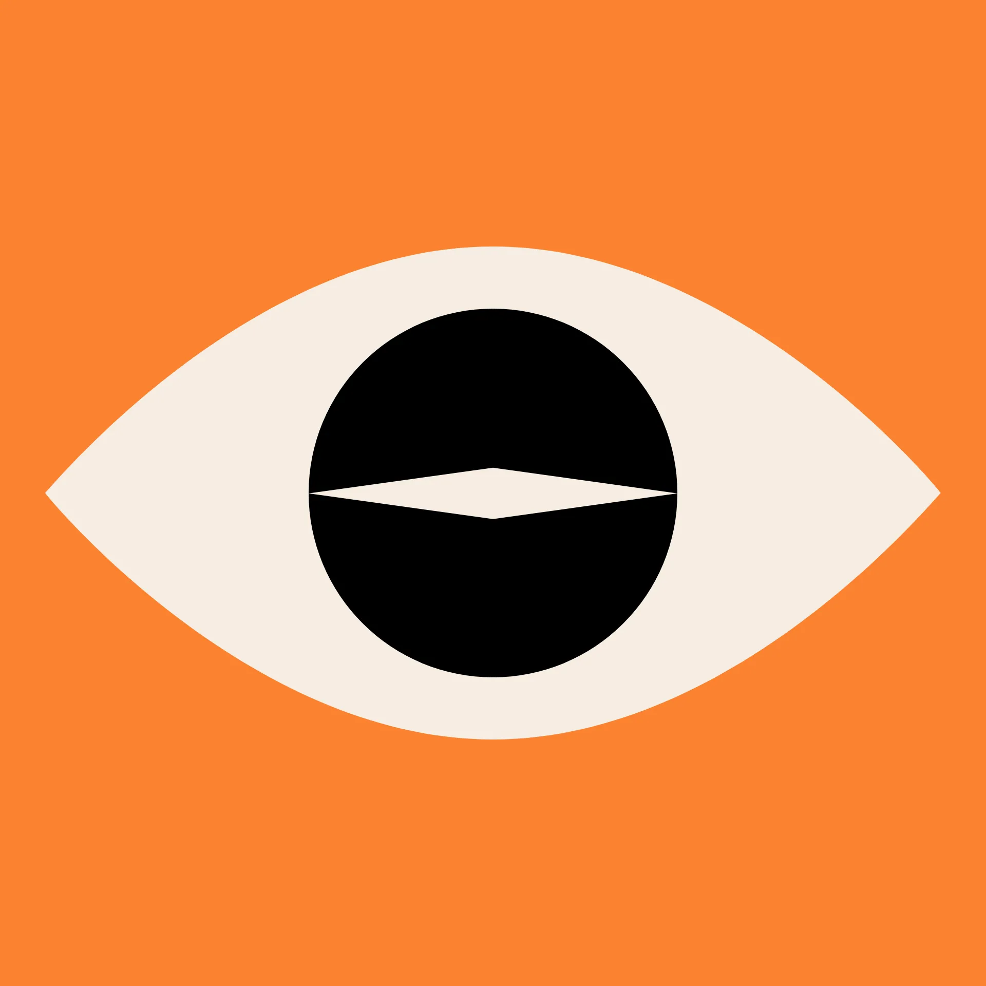 State: Awake

Background: Orange

Iris: Black

Pupil: Diamond 
