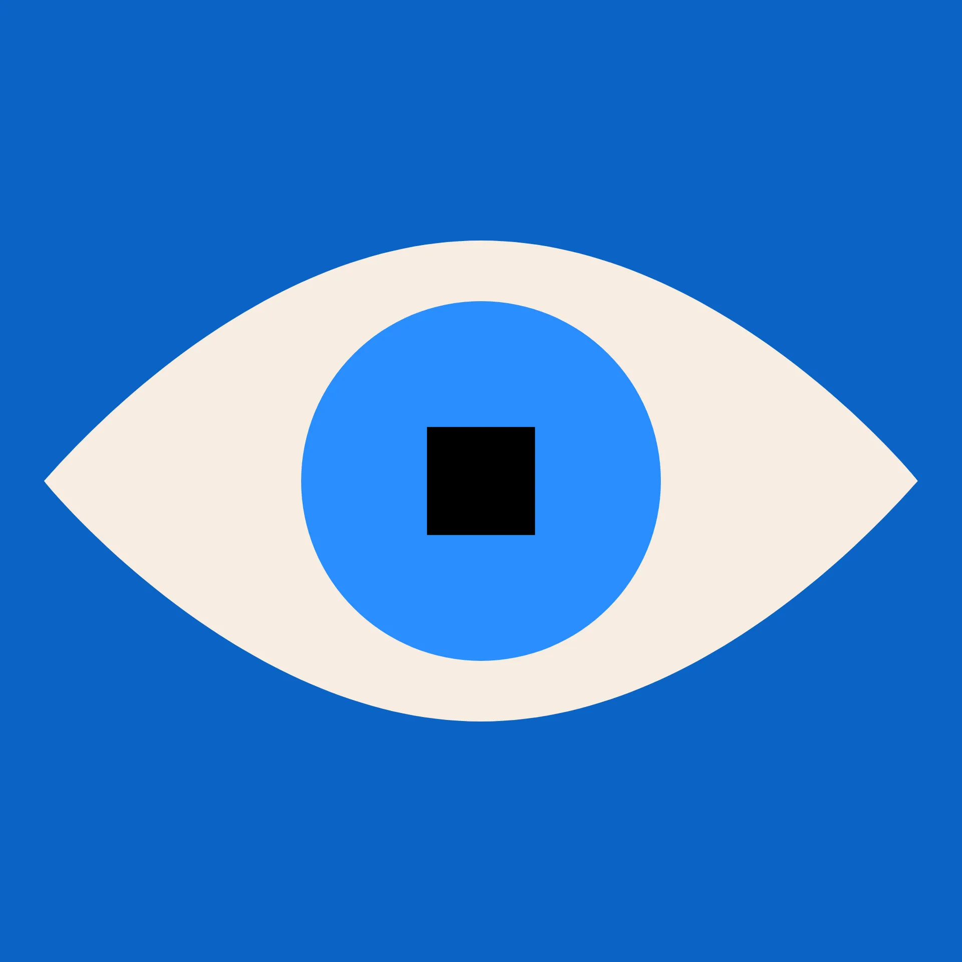 State: Awake

Background: Light Blue

Iris: Light Blue

Pupil: Square