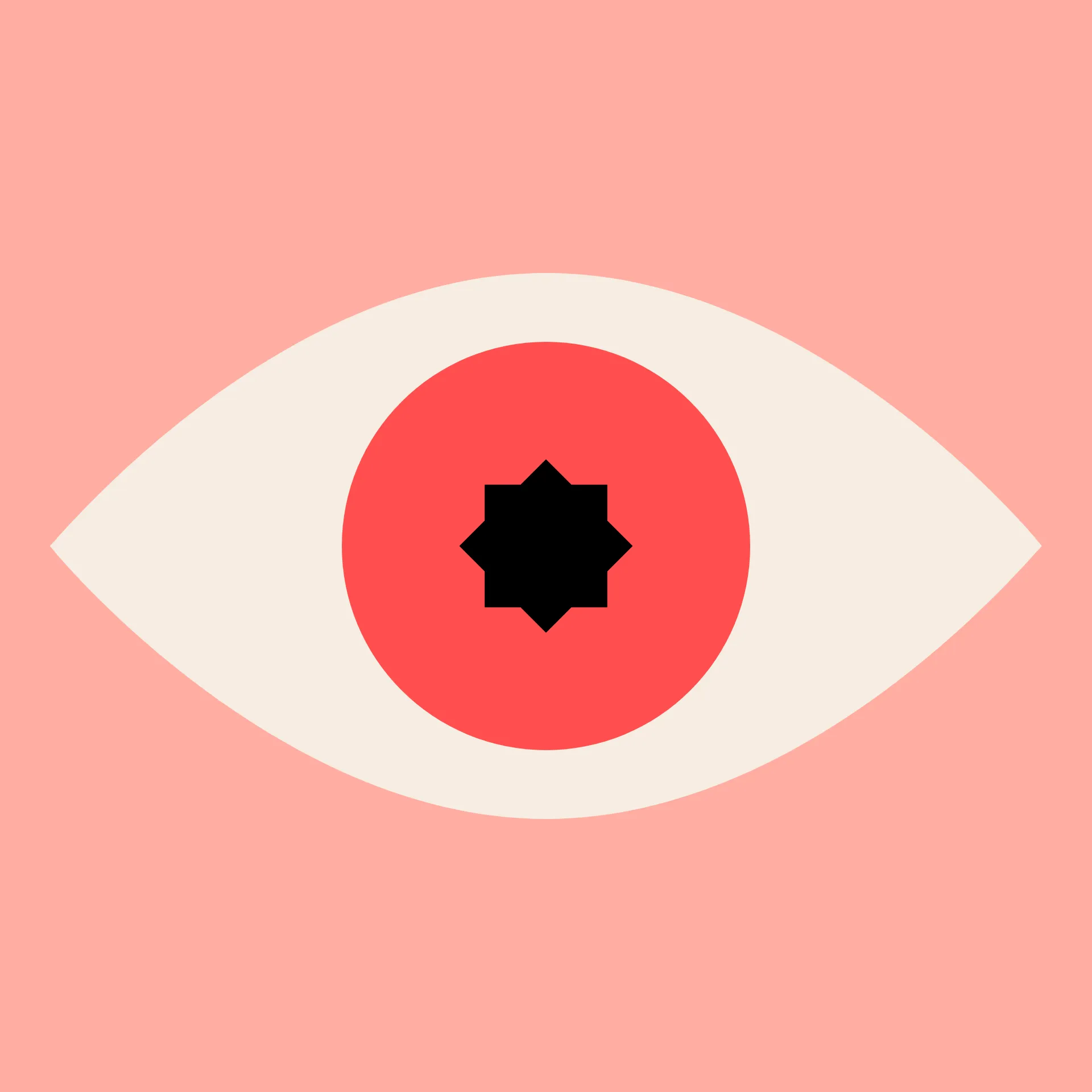 State: Awake

Background: Pink

Iris: Red

Pupil: Star