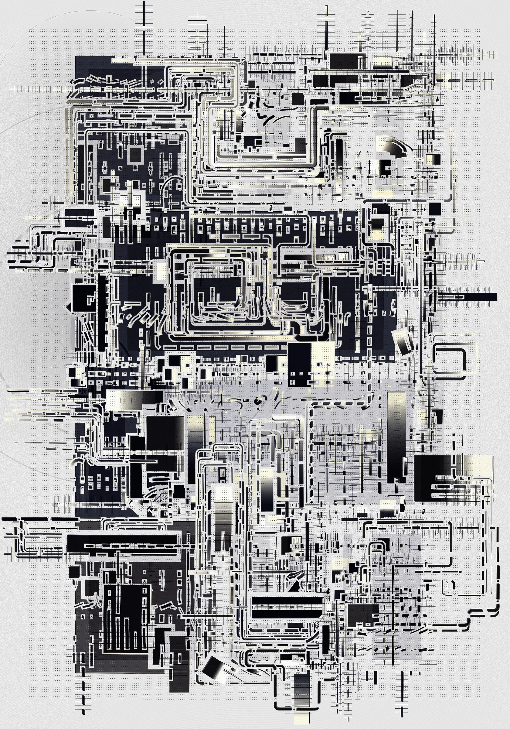 I was a kid of the 80s, and like many of my generation, I loved arcade games. What made it even more special was that my father worked as an operator in the Arcade industry. Sometimes the malfunctioning machines were just dismissed, but other times these were brought to the workshop to be analyzed and repaired.

One of my most vivid childhood memories is spending entire days surrounded by old motherboards of arcades and pinball machines, components, and spare parts, exploring how they were working while my father tried to fix them up. 

This project is my nostalgic, abstract tribute to those chaotic tangles of plastics, buttons, switches, and electric cables that ignited my fascination for technology, which was appearing chaotic yet colorful, alive, and full of wonder in my eyes at that time.