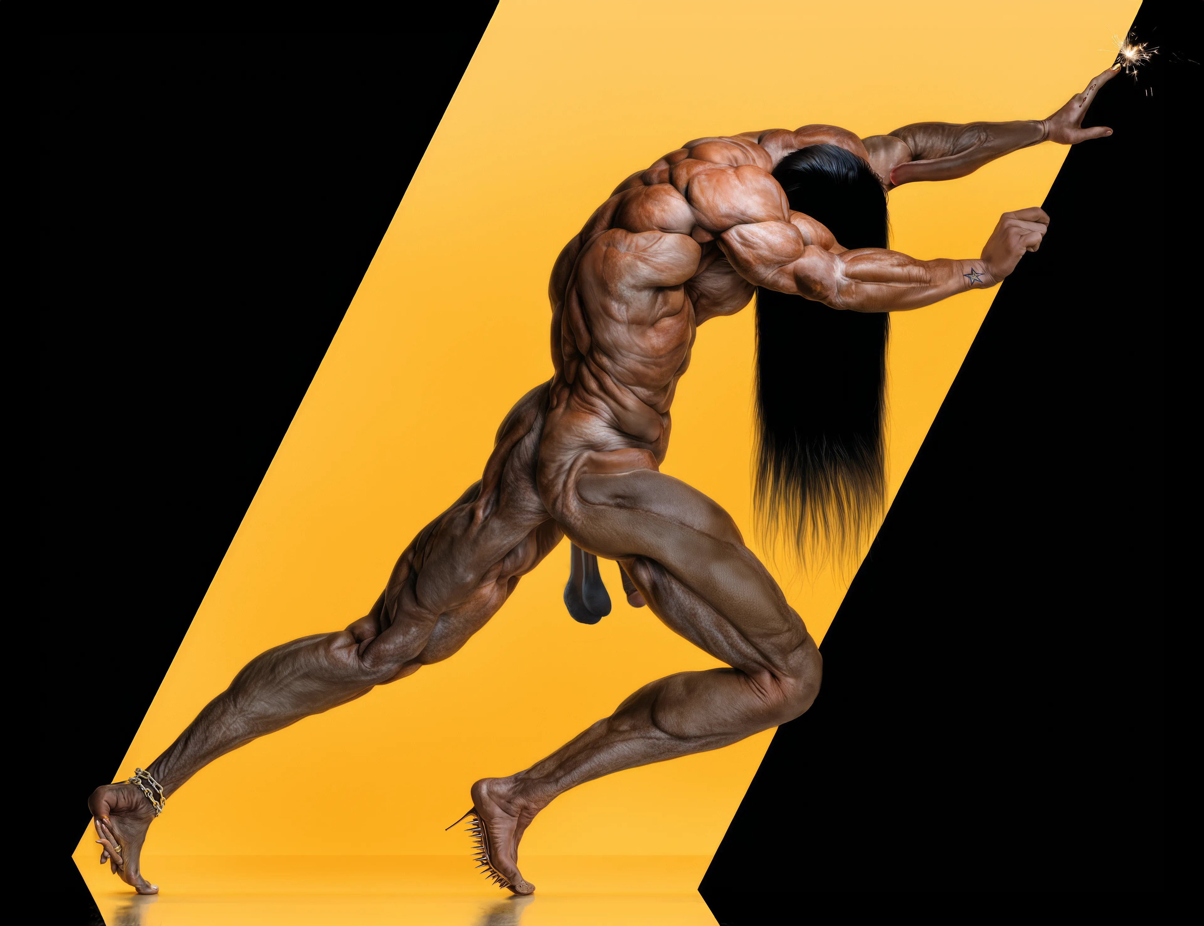 This piece was created for my first solo gallery exhibition, PARA EDITAR_, held in October 2024 at Valerie’s Factory in Buenos Aires, Argentina. Each artwork exists in both physical and digital forms, with the NFT serving as a digital signature—a token of authenticity and ownership linked to the tangible piece. This approach bridges the physical and digital worlds, ensuring that each work retains its identity across both spaces.