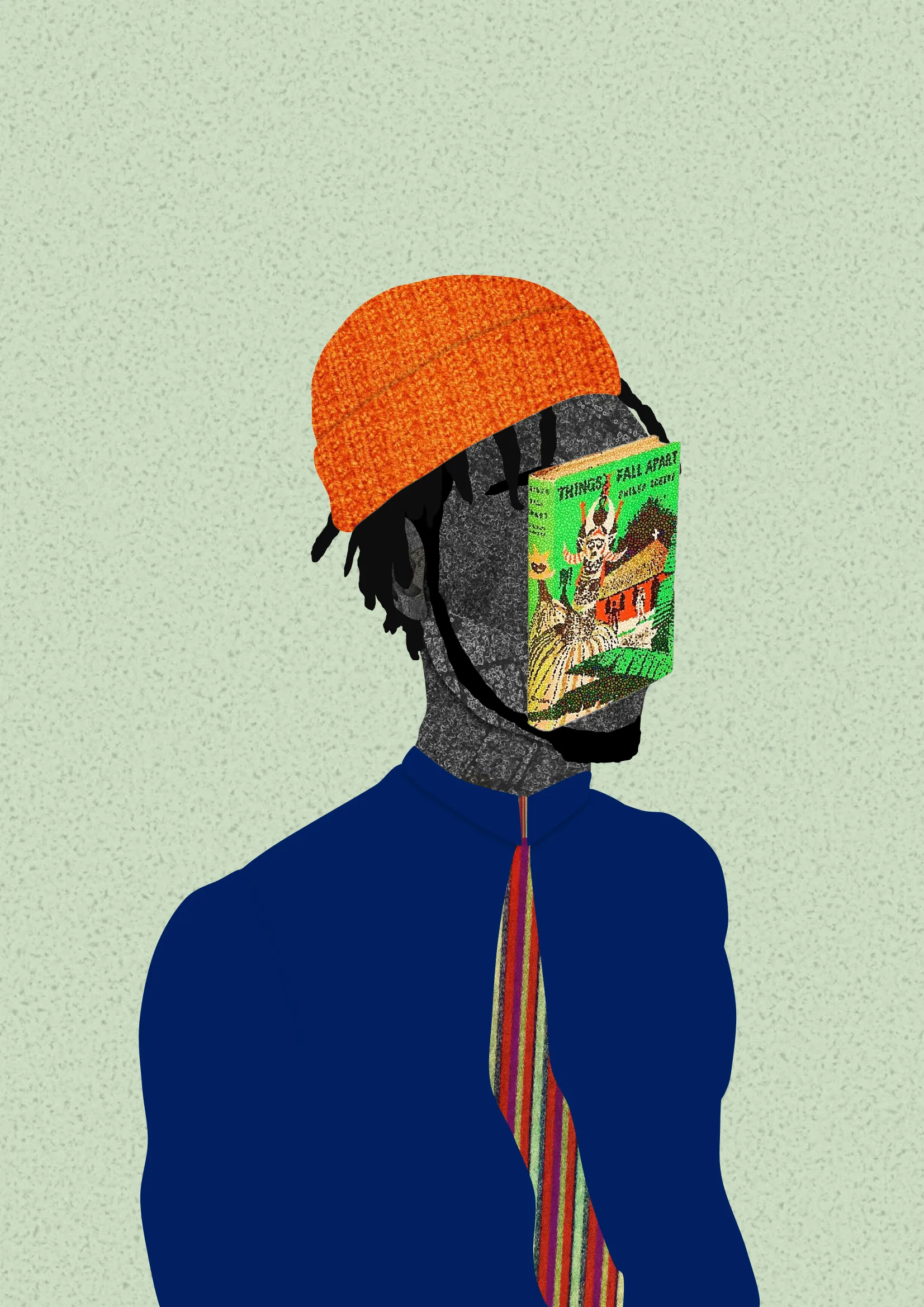 One person. Various personalities. A simple slap on the face changes everything. 

This Async Blueprints collection uses four (4) TYPES, each with three (3) LAYERS, and interesting STATES to create 1000 pieces, each featuring a portrait of the creator, Osinachi.

Partly inspired by the work of Belgian artist, René Magritte.