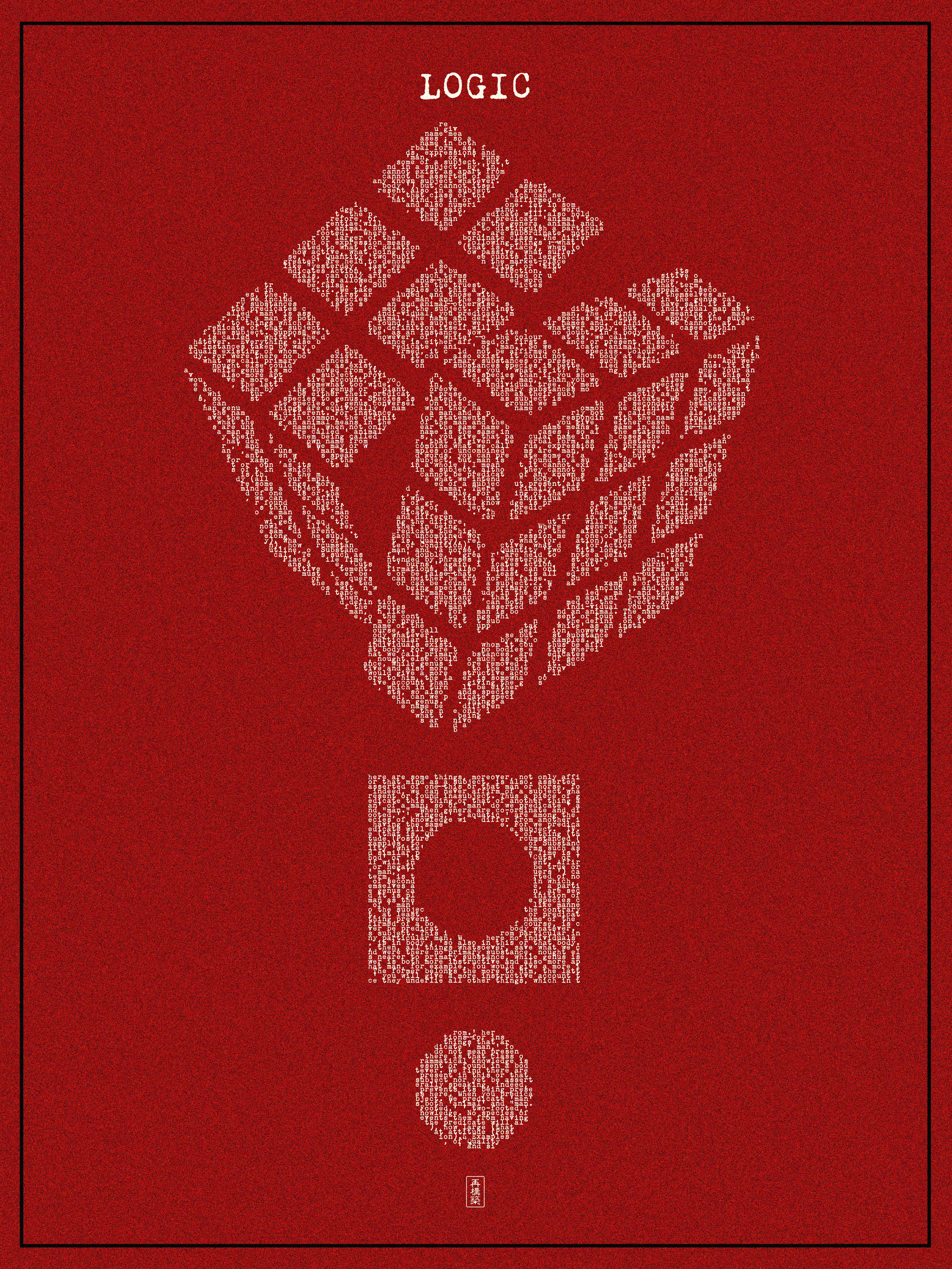 Glad to introduce the 10th algo output artwork in the Word. Collection on SuperRare. In this piece we are taking a trip back in time to 335 BC Athens, Greece - and there in the Lyceum, which served as a center for teaching, research, and philosophical discourse, Aristotle wrote the Organon. Aristotle’s works were not written as polished books intended for publication but as lecture notes or manuals for his students. The Organon was later compiled into its current form by his followers, notably by Andronicus of Rhodes in the 1st century BC, who organized Aristotle's surviving works into the Corpus Aristotelicum, including the logical treatises.

Aristotle's Organon is considered the first systematic work on logic because it formalized the study of reasoning into a coherent and structured discipline. Before Aristotle, reasoning was used in philosophy and debate, but it was not formalized as a separate discipline. Philosophers like the Sophists and Pre-Socratics explored arguments, and Plato discussed dialectic reasoning, but there was no systematic framework. Aristotle was the first to develop a comprehensive system of logic, organizing reasoning into explicit rules and categories that could be analyzed and applied universally. 

The Organon introduces the concept of syllogisms—arguments consisting of premises that logically lead to a conclusion. This was a revolutionary way of understanding and evaluating reasoning. Aristotle's Organon evolved to become a foundational influence on computing in general and nowadays AI in particular, as it established key principles of structured reasoning that resonate through the evolution of logical systems, computation, and artificial intelligence.

--

Collection overview:

Over a period of 33 days, the Word. collection will evolve daily to encompass various historically significant texts, each rendered into unique visual representations through an evolving generative algorithm. Each piece serves as a focal point, capturing moments where written words have irrevocably altered the course of human evolution in various languages and from different cultures and eras.