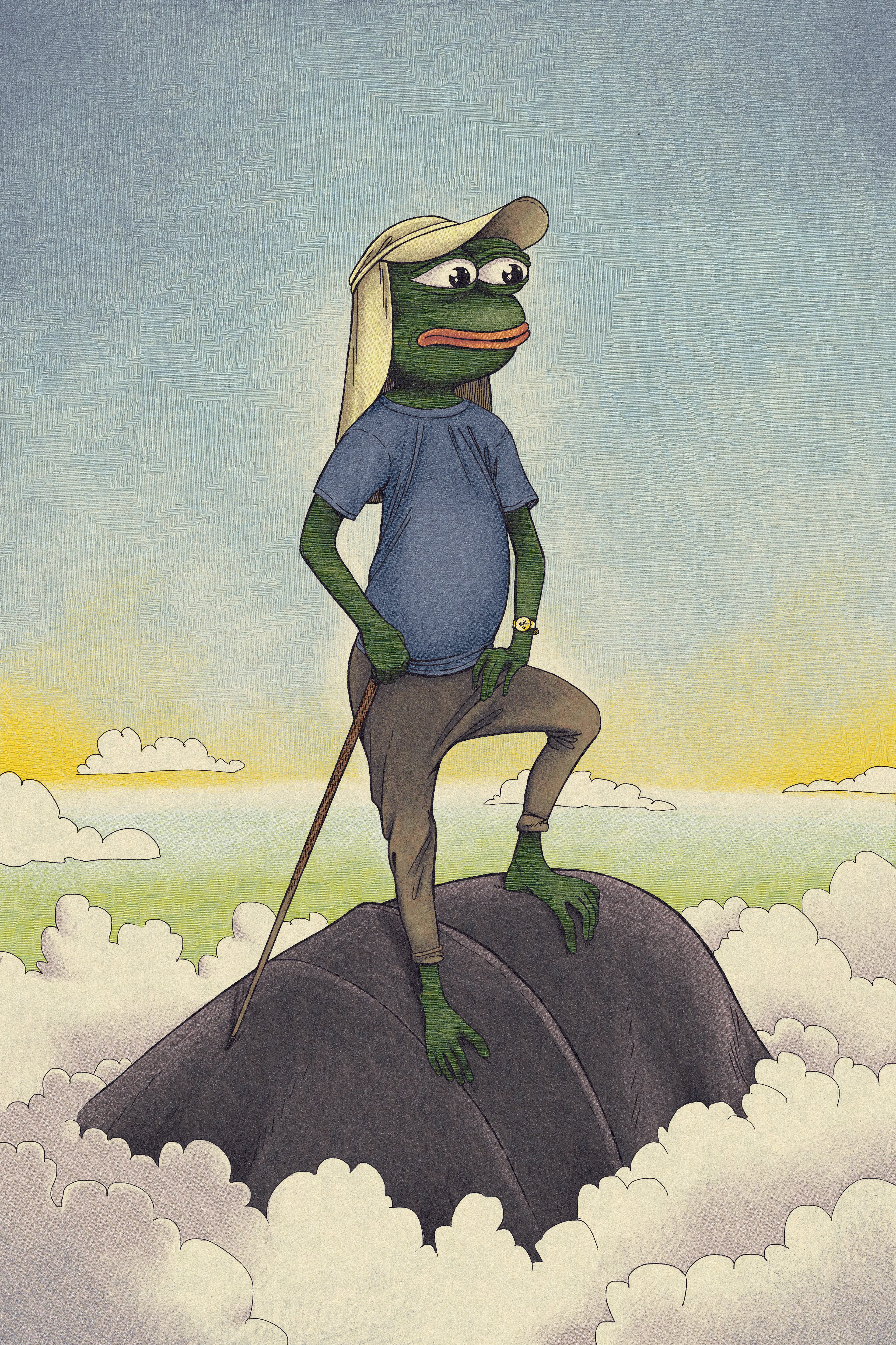 Digitally hand drawn using Photoshop CS4 + Wacom  Intuos 4. Colors derived from scanned and processed paper ephemera. 

4000×6000 pixels, Jpeg 