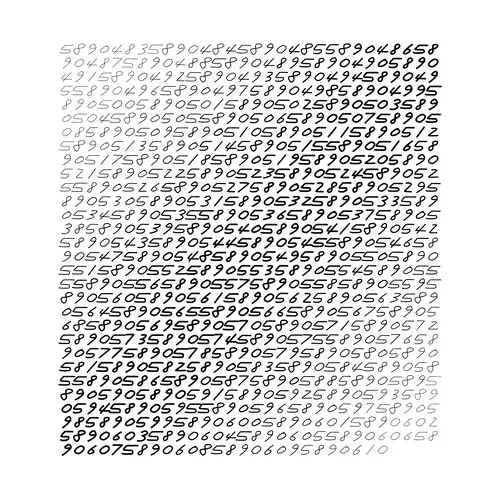 "All my work is a single thing, the description from number one to infinity. A single thing, a single life" - Roman Opałka