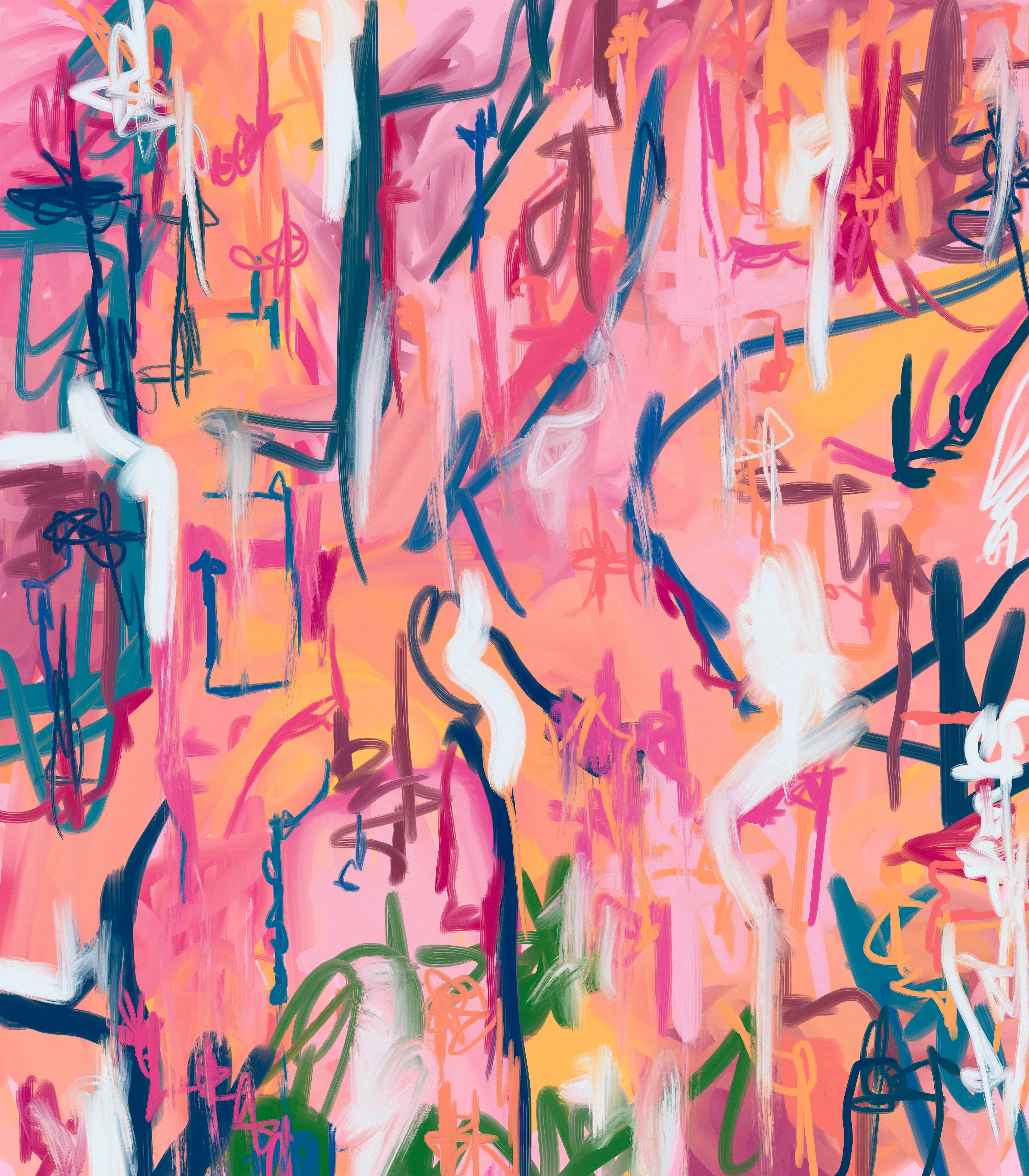 Abstract painting  
Created on Procreate