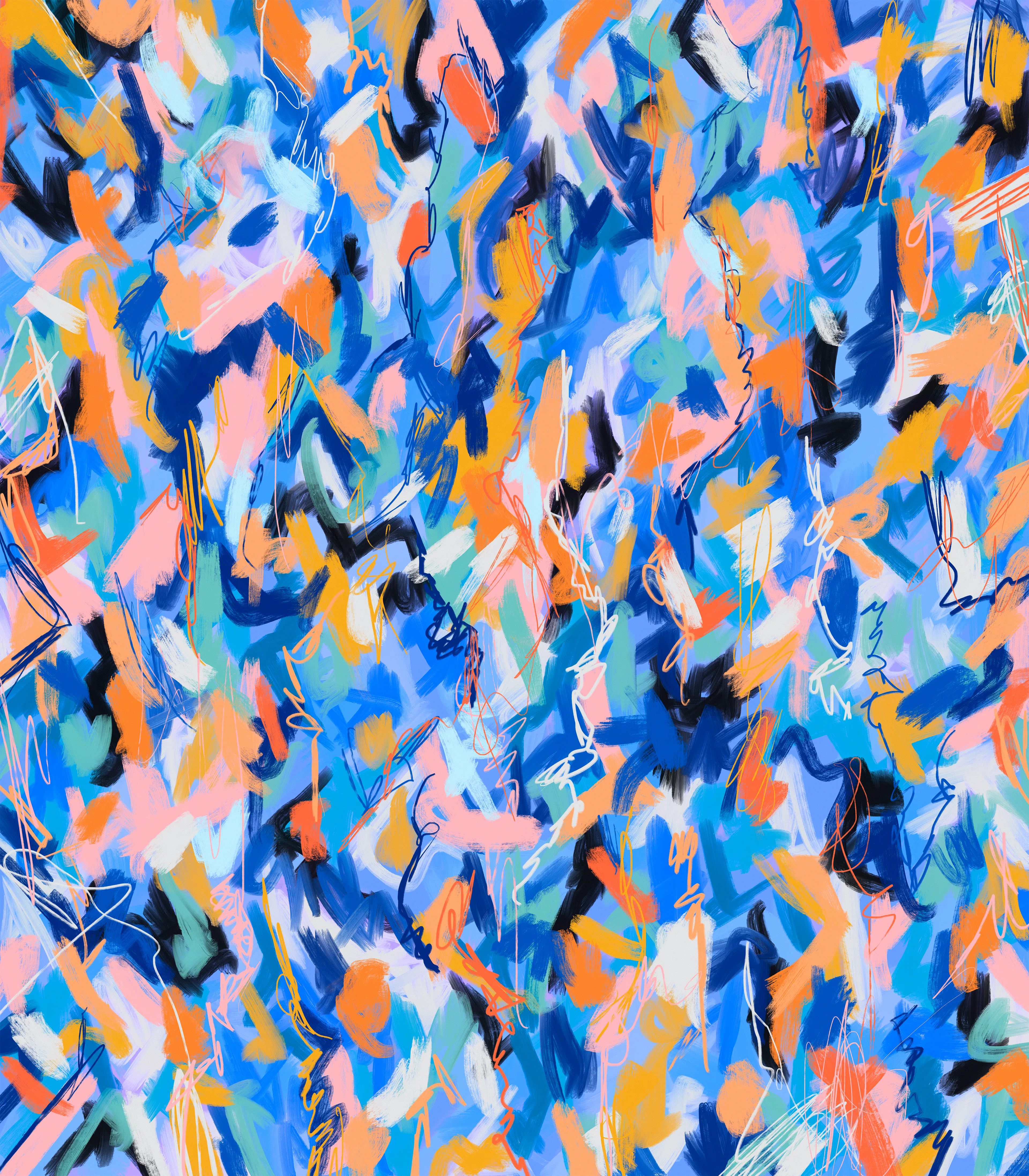 Abstract painting  
Created on Procreate