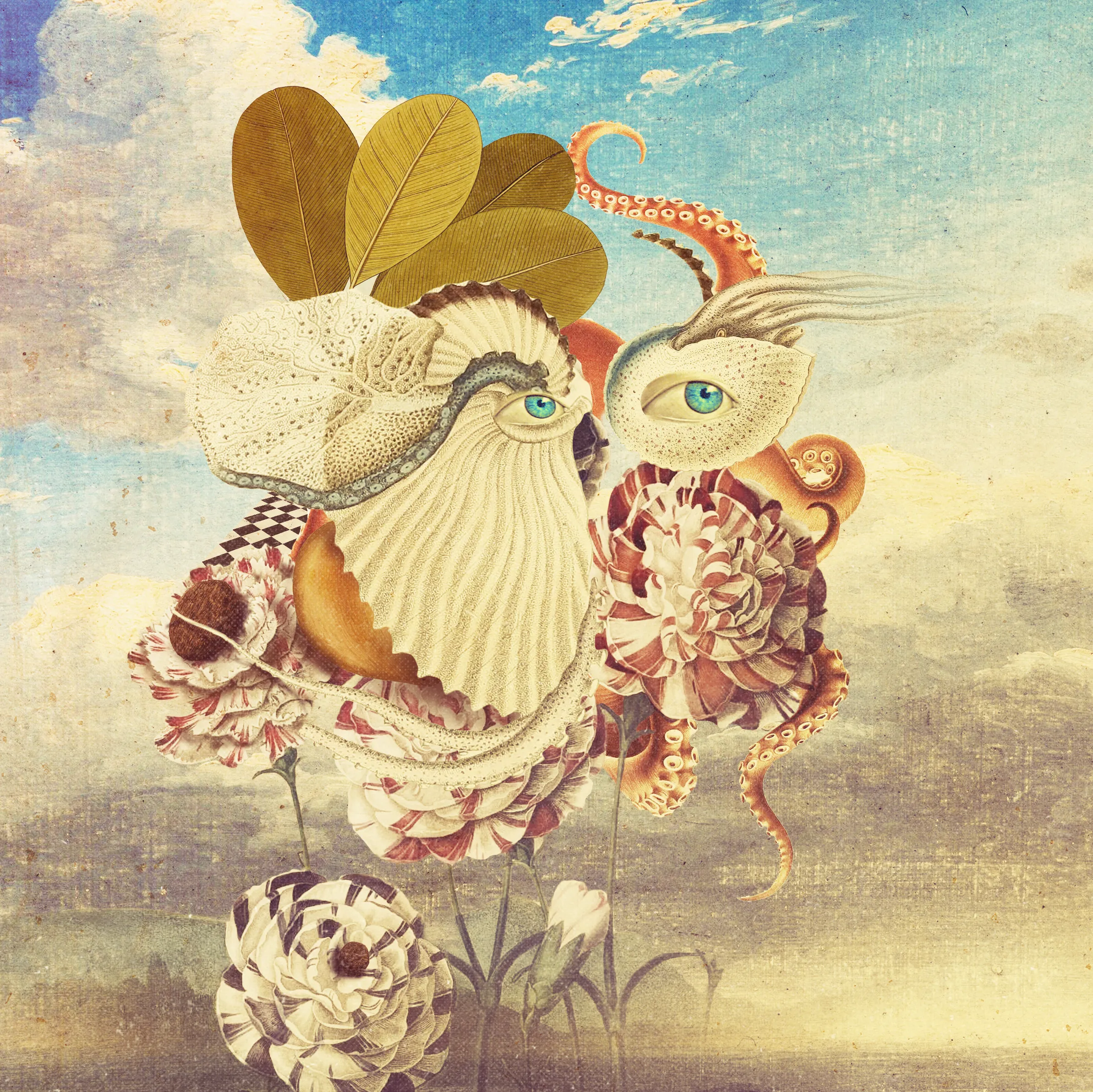 Self portrait. 

Mixed digital media, 2023, by mendezmendez.