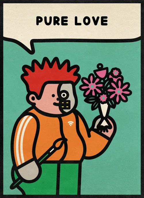 This JPG People's phrase can still be changed.

Please check NFT STATUS property:
PERMANENT RESIDENT = No more changes possible.
TOURIST = Phrase can still be changed.
DOPPELGANGER = The image is a duplicate. Image can be regenerated.
BROKEN CHATBOT = The phrase is a duplicate. Phrase can still be changed.