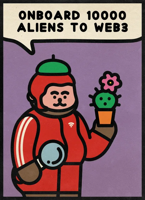 ONBOARD 10000 ALIENS TO WEB3