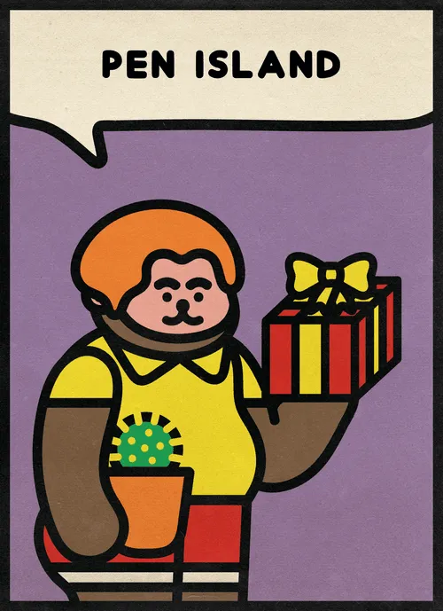 This JPG People's phrase can still be changed.

Please check NFT STATUS property:
PERMANENT RESIDENT = No more changes possible.
TOURIST = Phrase can still be changed.
DOPPELGANGER = The image is a duplicate. Image can be regenerated.
BROKEN CHATBOT = The phrase is a duplicate. Phrase can still be changed.