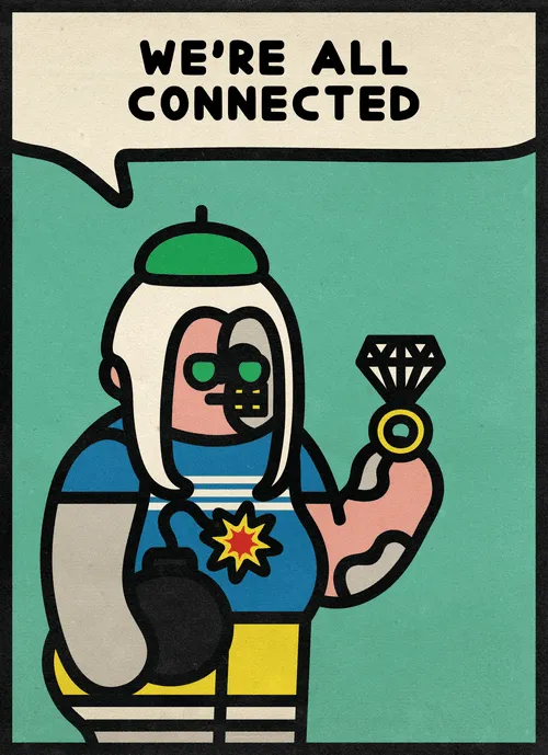WE'RE ALL CONNECTED