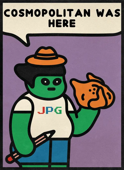 COSMOPOLITAN WAS HERE