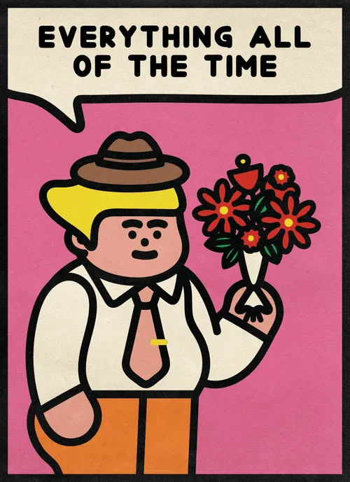 This JPG People's phrase can still be changed.

Please check NFT STATUS property:
PERMANENT RESIDENT = No more changes possible.
TOURIST = Phrase can still be changed.
DOPPELGANGER = The image is a duplicate. Image can be regenerated.
BROKEN CHATBOT = The phrase is a duplicate. Phrase can still be changed.