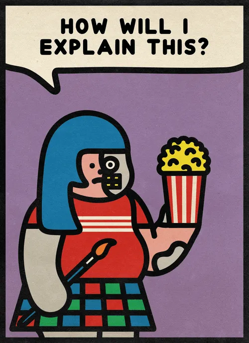 This JPG People's phrase can still be changed.

Please check NFT STATUS property:
PERMANENT RESIDENT = No more changes possible.
TOURIST = Phrase can still be changed.
DOPPELGANGER = The image is a duplicate. Image can be regenerated.
BROKEN CHATBOT = The phrase is a duplicate. Phrase can still be changed.