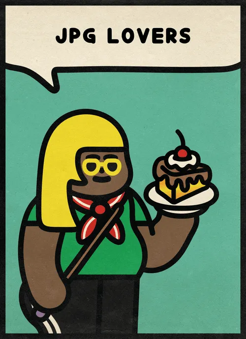 This JPG People's phrase can still be changed.

Please check NFT STATUS property:
PERMANENT RESIDENT = No more changes possible.
TOURIST = Phrase can still be changed.
DOPPELGANGER = The image is a duplicate. Image can be regenerated.
BROKEN CHATBOT = The phrase is a duplicate. Phrase can still be changed.