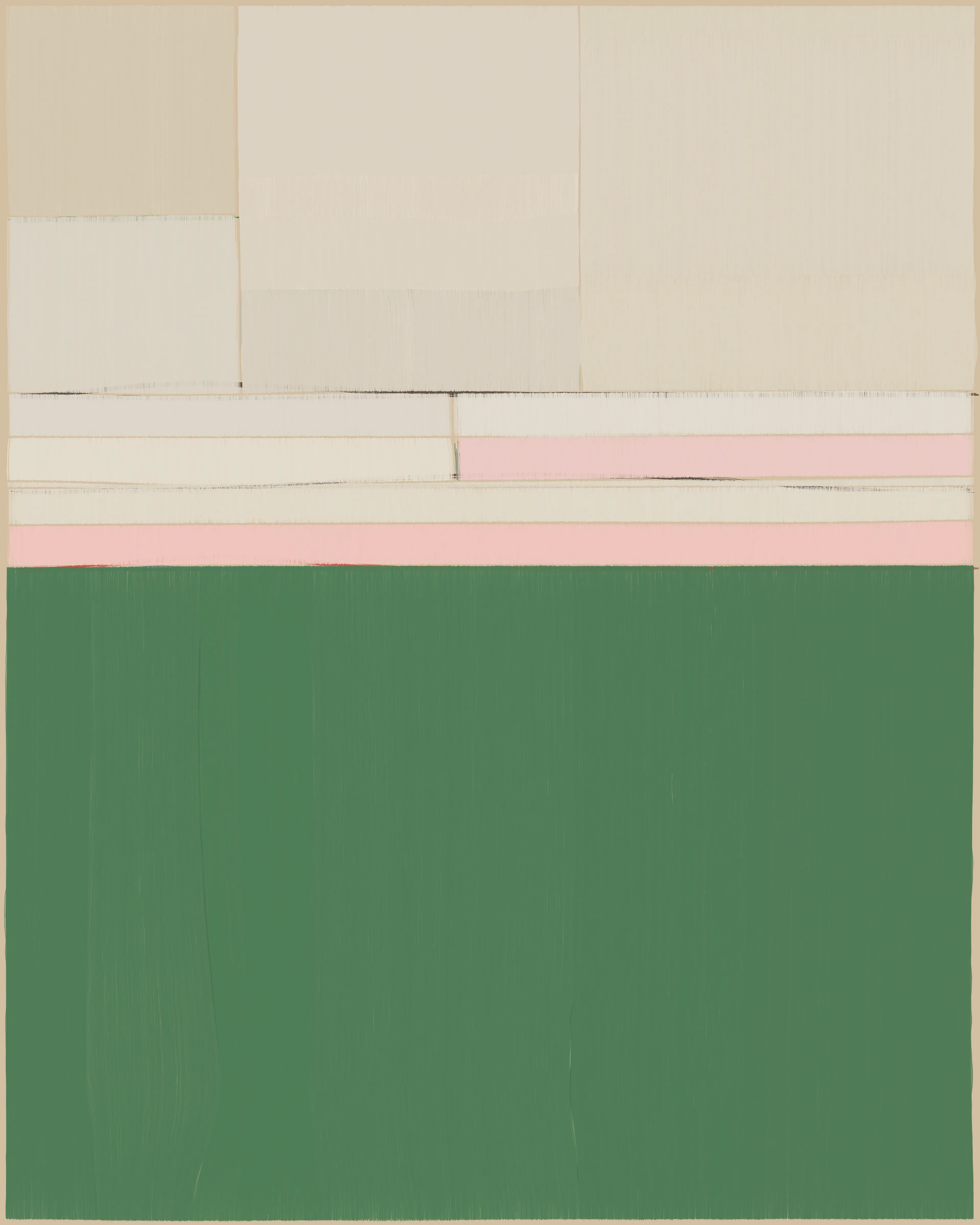 "Day Gardens" is a series of 50 unique iterations, plus an artist's iteration, produced from a single generative algorithm.

Artist: Tyler Hobbs

Year: 2025
Medium: Algorithmic Design

Dimensions: 8400 x 10500 px