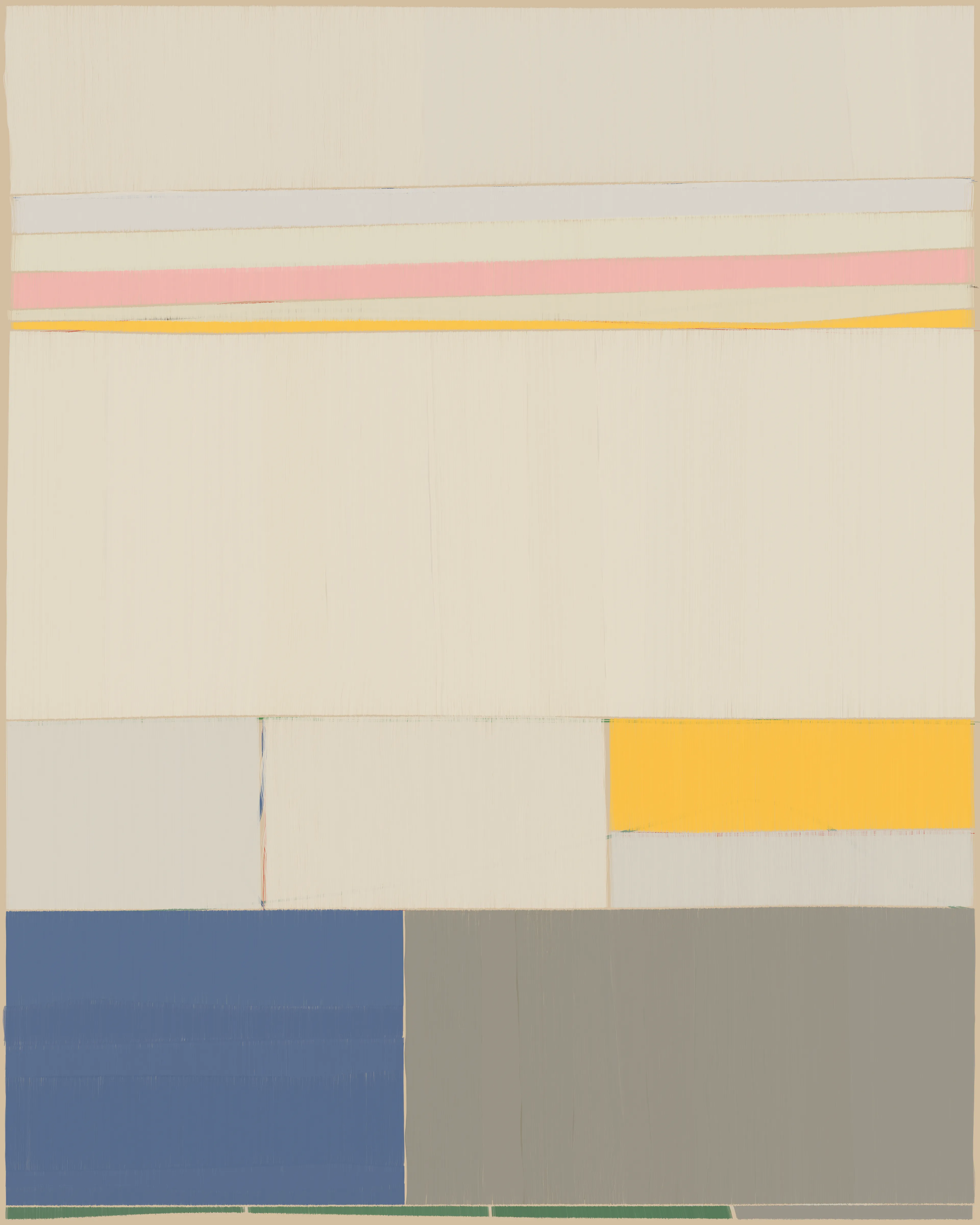 "Day Gardens" is a series of 50 unique iterations, plus an artist's iteration, produced from a single generative algorithm.

Artist: Tyler Hobbs

Year: 2025
Medium: Algorithmic Design

Dimensions: 8400 x 10500 px