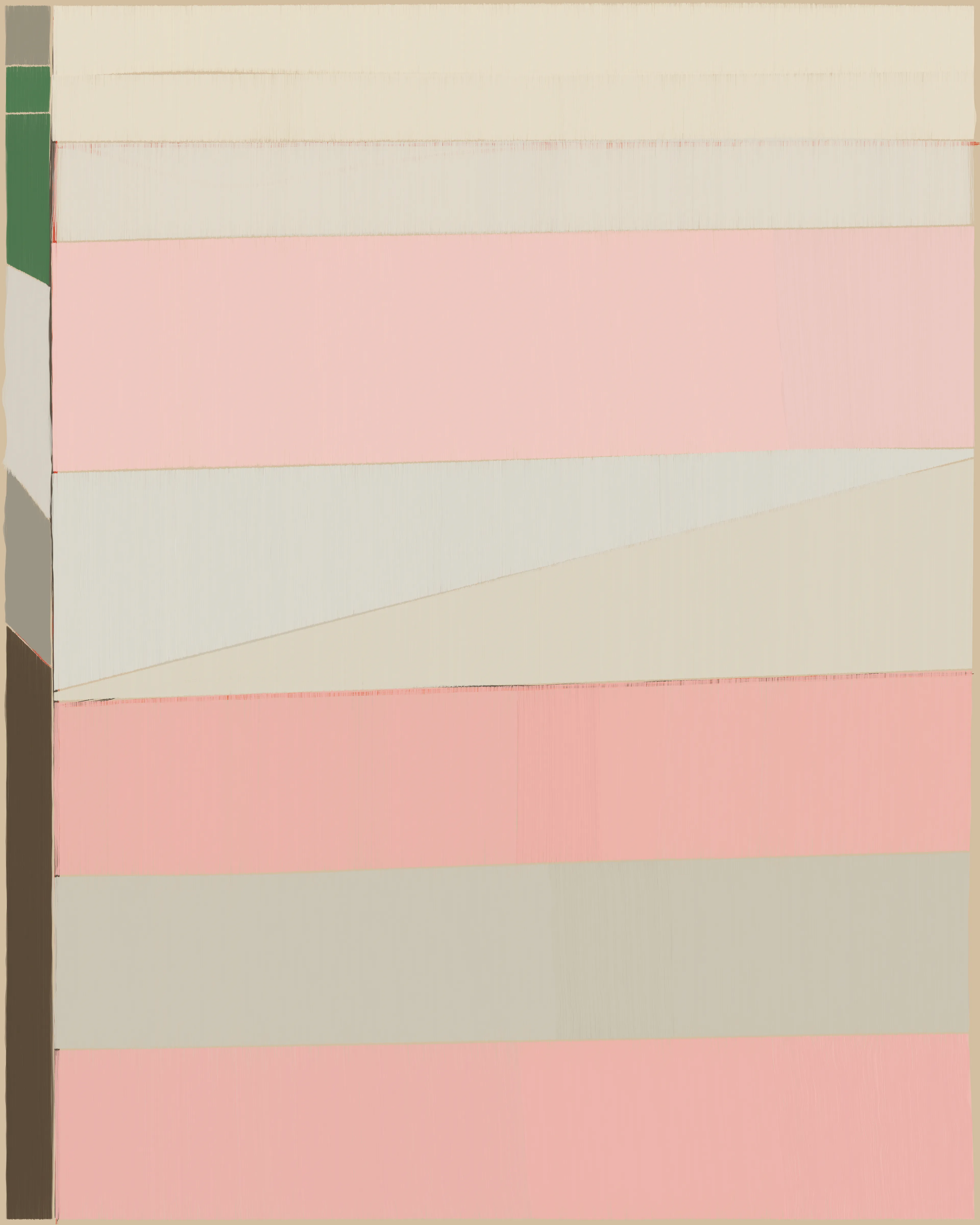 "Day Gardens" is a series of 50 unique iterations, plus an artist's iteration, produced from a single generative algorithm.

Artist: Tyler Hobbs

Year: 2025
Medium: Algorithmic Design

Dimensions: 8400 x 10500 px
