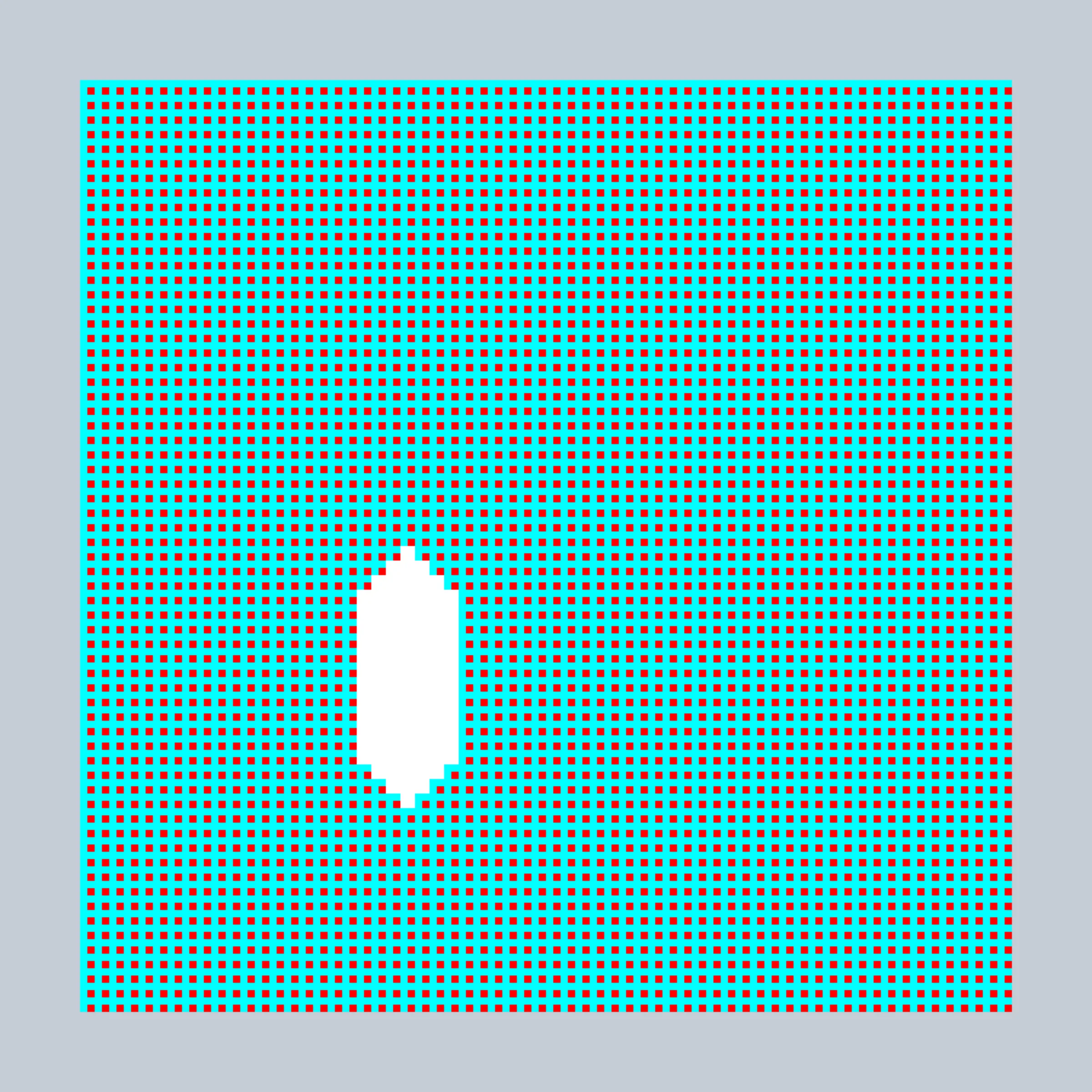 The essence of all things digital is– the bit. One or Zero. On or Off. Where digital becomes analog. This piece pays tribute to our digital legacy of 8-bit color and 7-segment LED displays– technological limitations which are mirrored in the constraints of putting art on the blockchain. Although the image represents the art, the art of the token itself is the code– which renders everything bitwise, pixel by pixel, all contained within 27-bits of information.