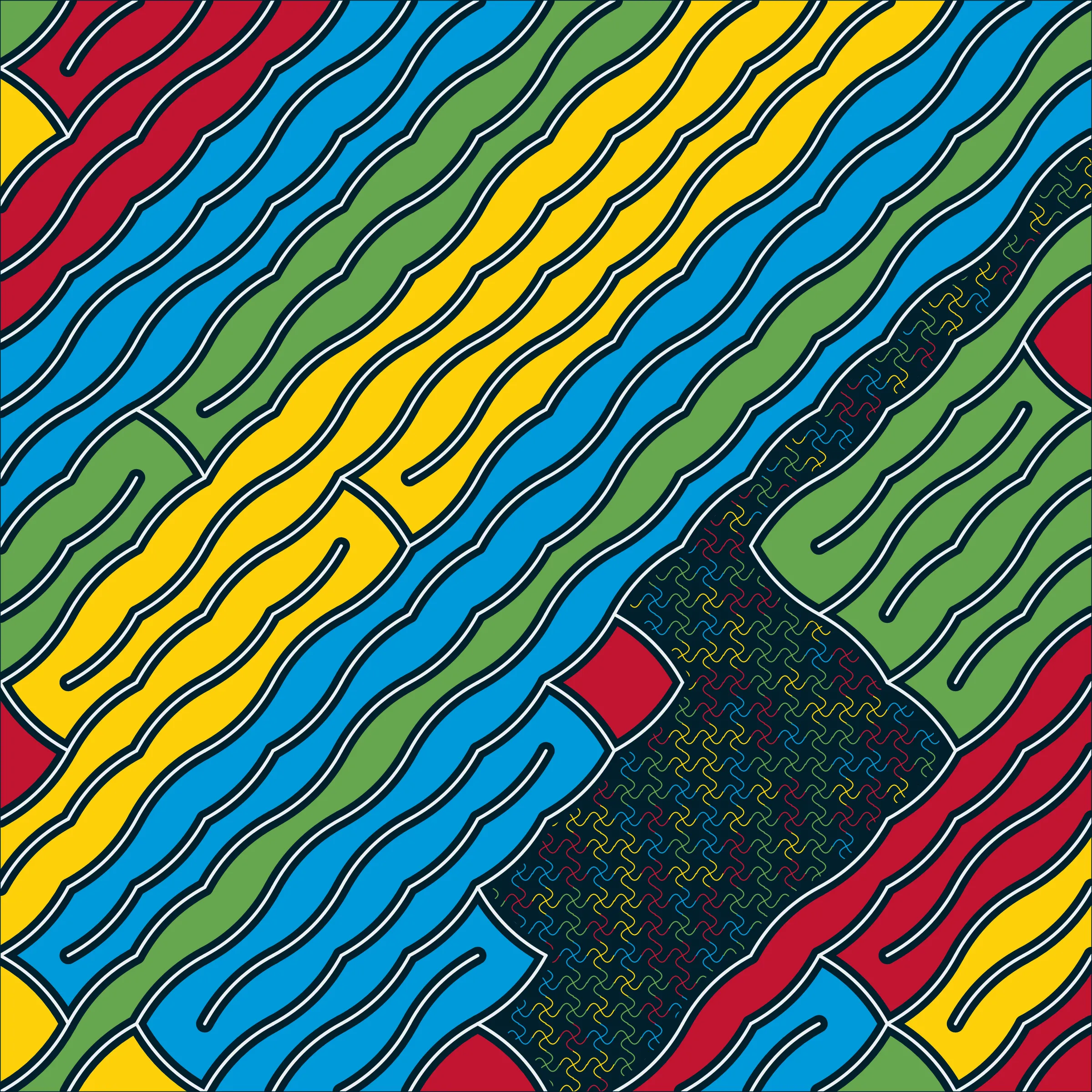 Cushions brings together image processing and generative art techniques. The latter provides the geometric structure, and the former creates the organic shapes. Every single pixel and its connectedness to other pixels are explicitly considered. Inspiration for the palettes ranges from digital illustrations and pastels to a nod to renowned artists and different ethnicities. The organic shapes and the textures within symbolize the beauty in our individual oddities. Some pieces evoke the semblance of fantastical dreams in starry nights. Some of the comfort and familiarity of home. Some of nostalgia and long-lost friends. Some of reasonable and grounded perspectives. Some of sparks, some of style, some of strength, and some of passion. Some of candy. Some of pop art. Some of modern interior design. And some of traditional Indian cushions, known as Takiya.