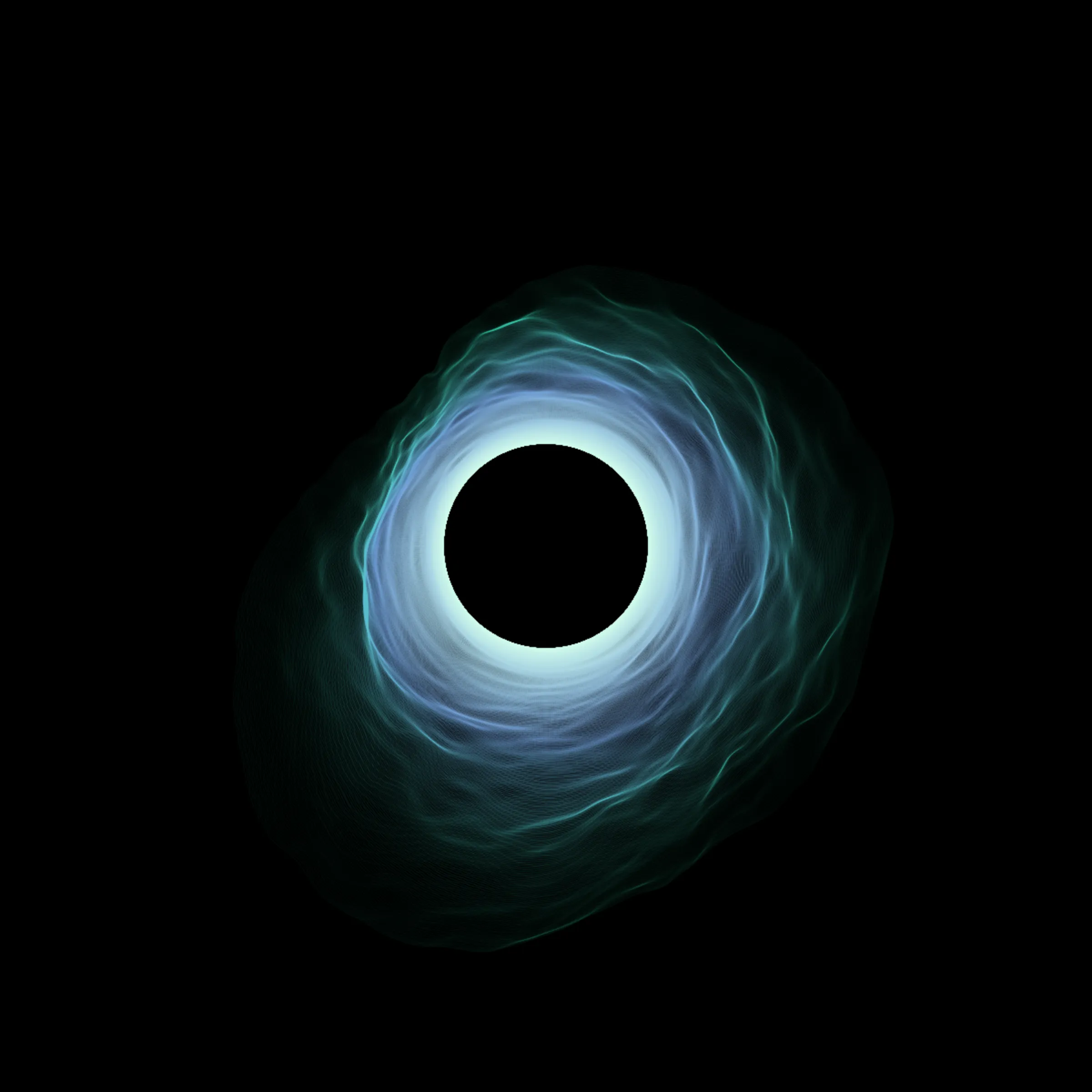 Every Singularity is unique. Each form’s properties; Symmetry, Chaos, Mass, Force and Turbulence are driven by data extracted from the transaction hash.
