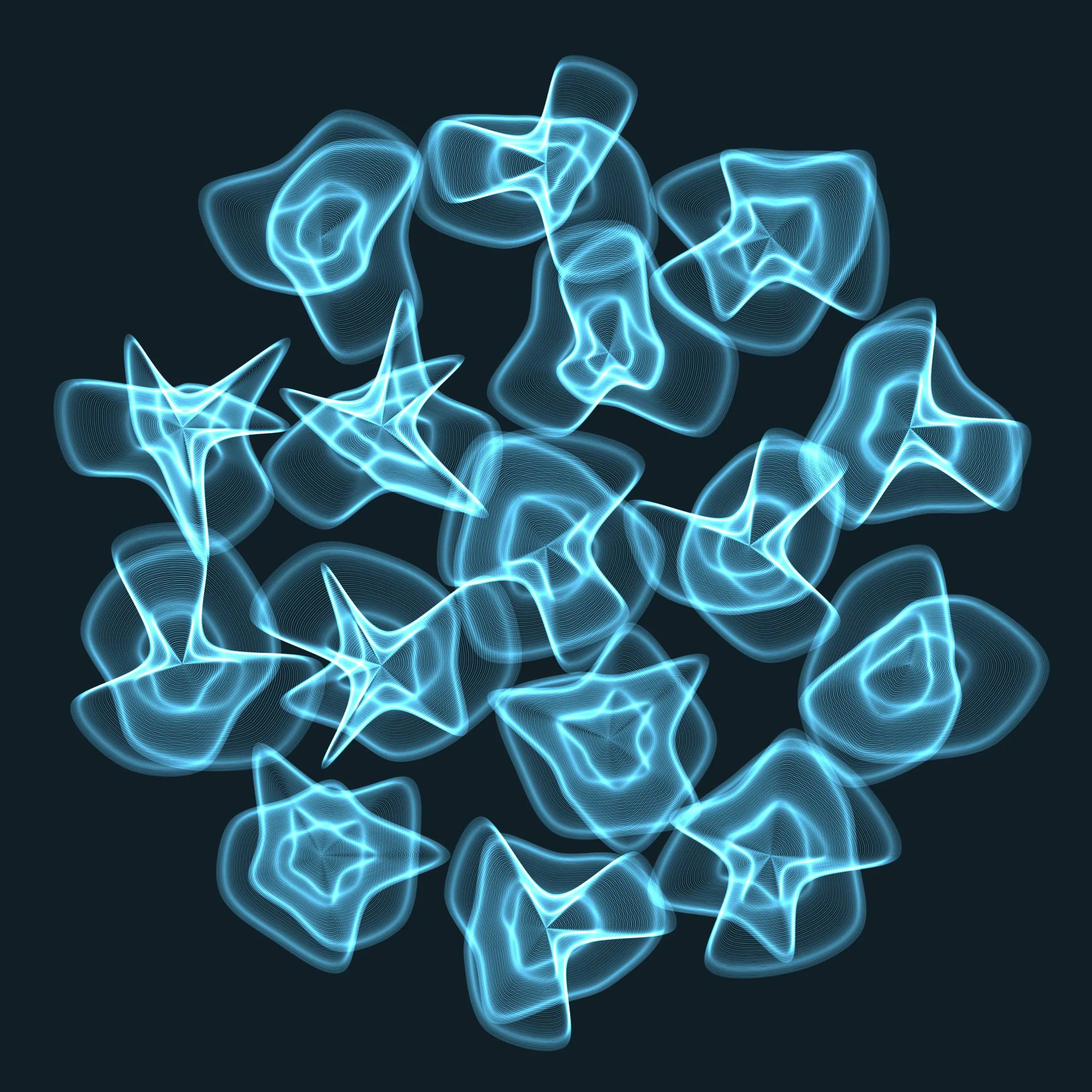 Beautiful bouquets of generative flowers, with fascinating diversity in numbers, shapes and colour combinations. Each one has its own personality, its own character, and is always stunning and surprising, as you can expect with flowers in their natural form.